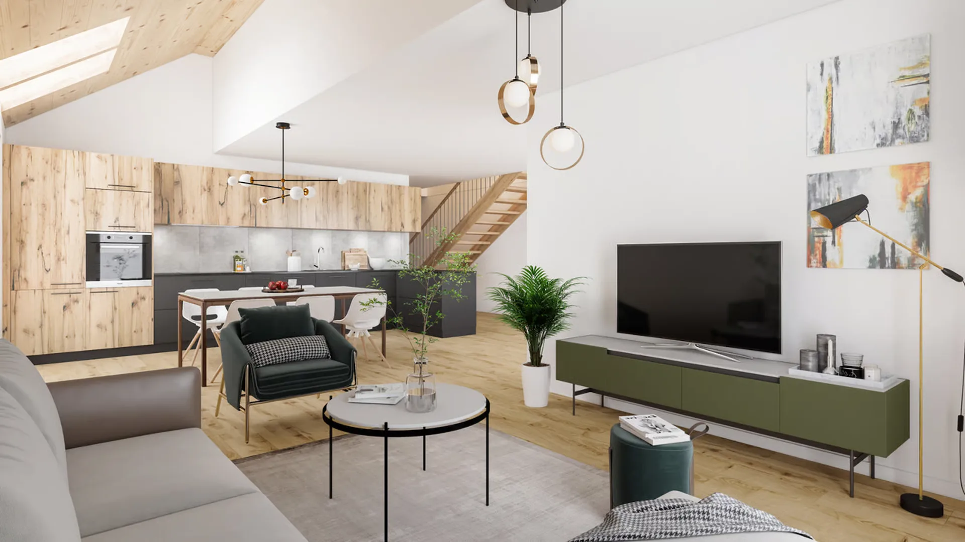 Appartements in einer renovierten Hofanlage
