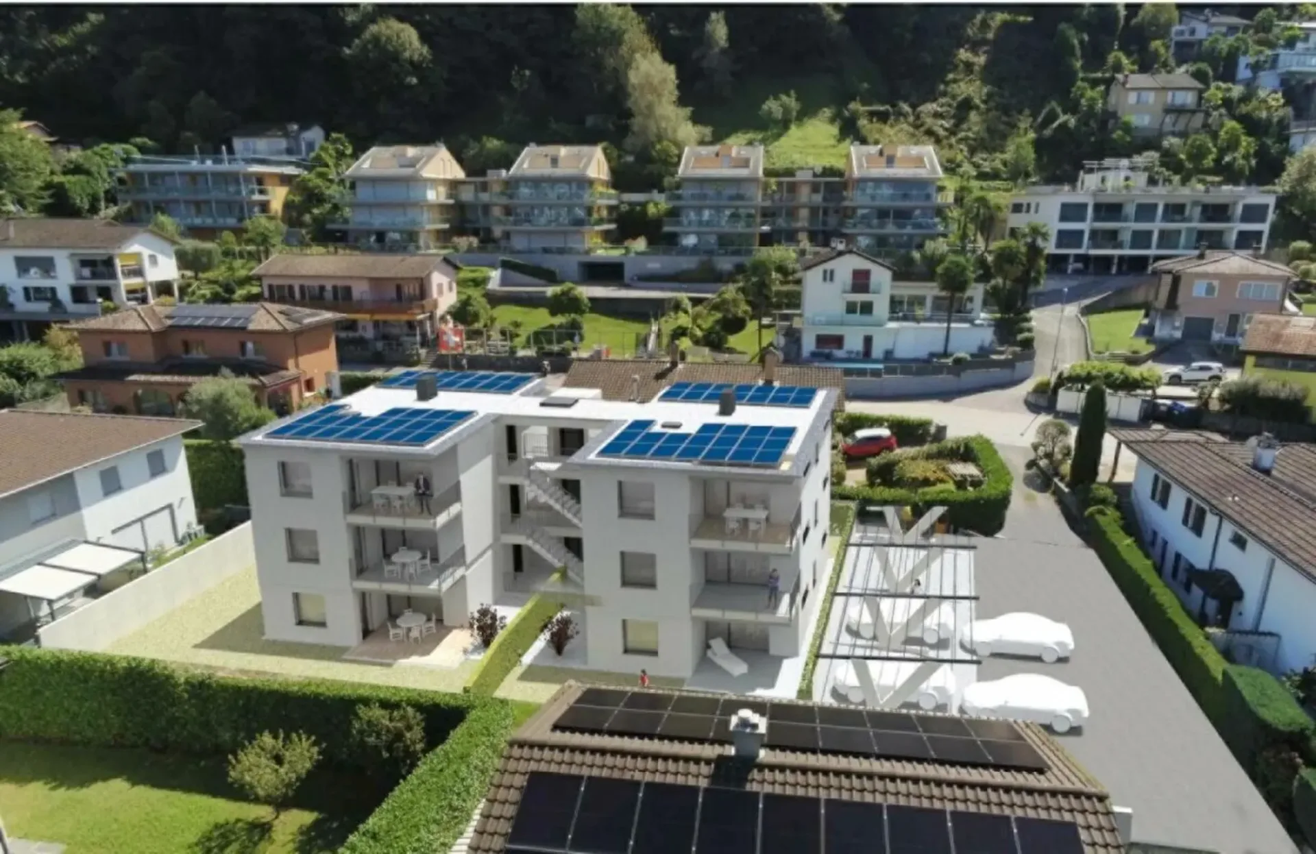 Wohnung 1 von 3.5 Zimmern im Erdgeschoss mit Garten