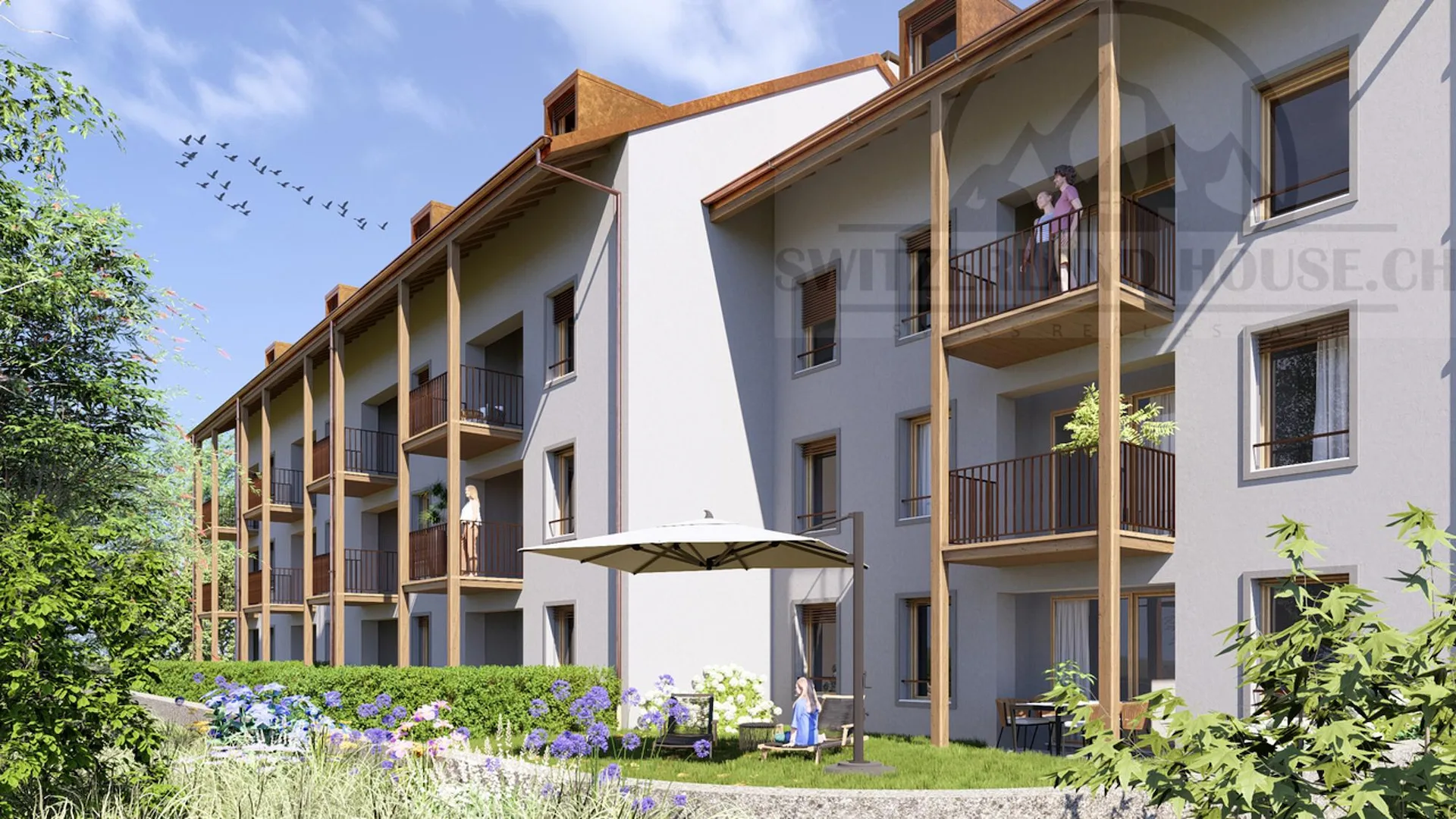 Magnifiques 4.5 pcs proche Sarine en basse ville de Fribourg