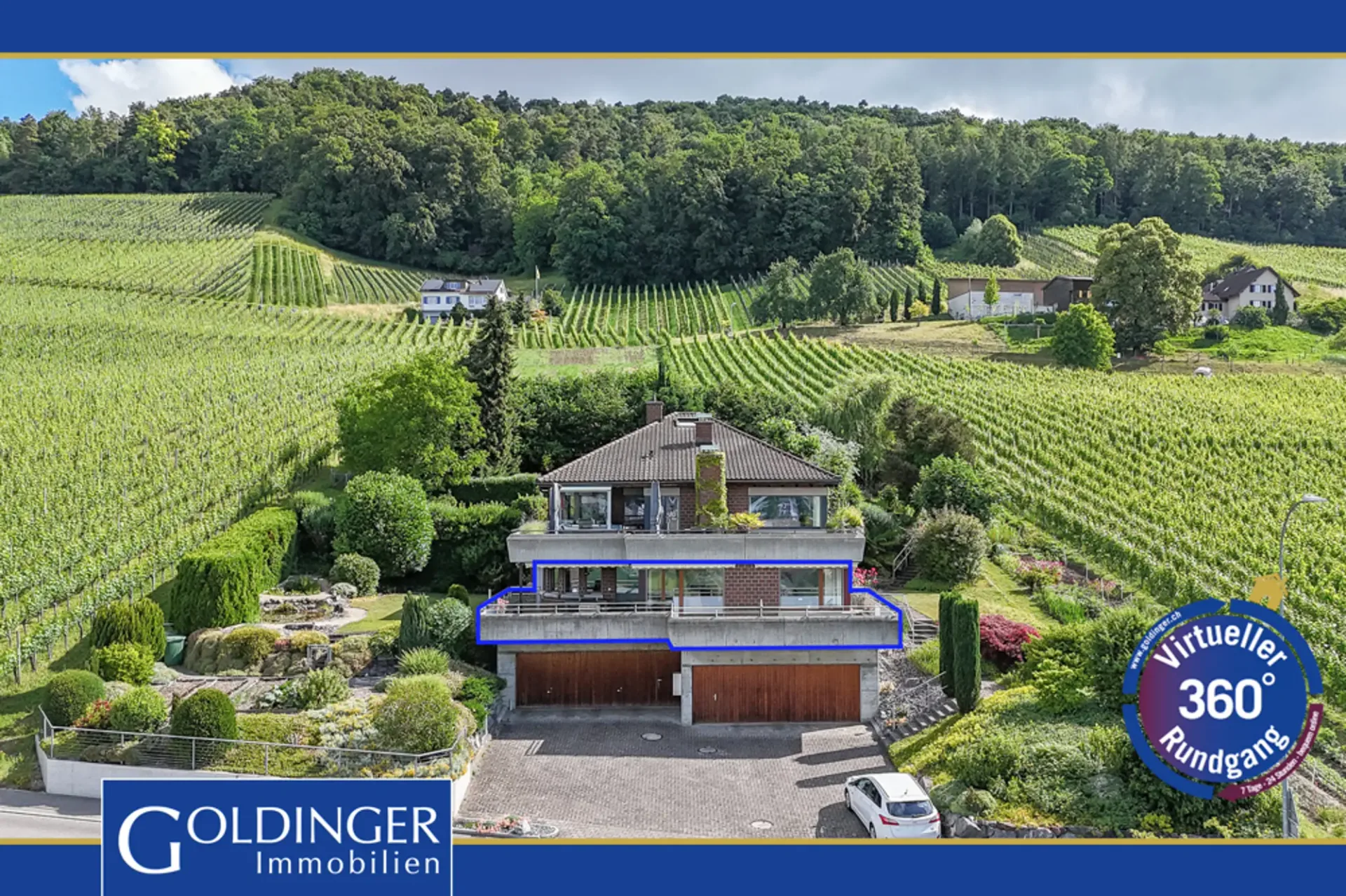 Appartement avec terrasse ensoleillée entre vignobles et vue panoramique