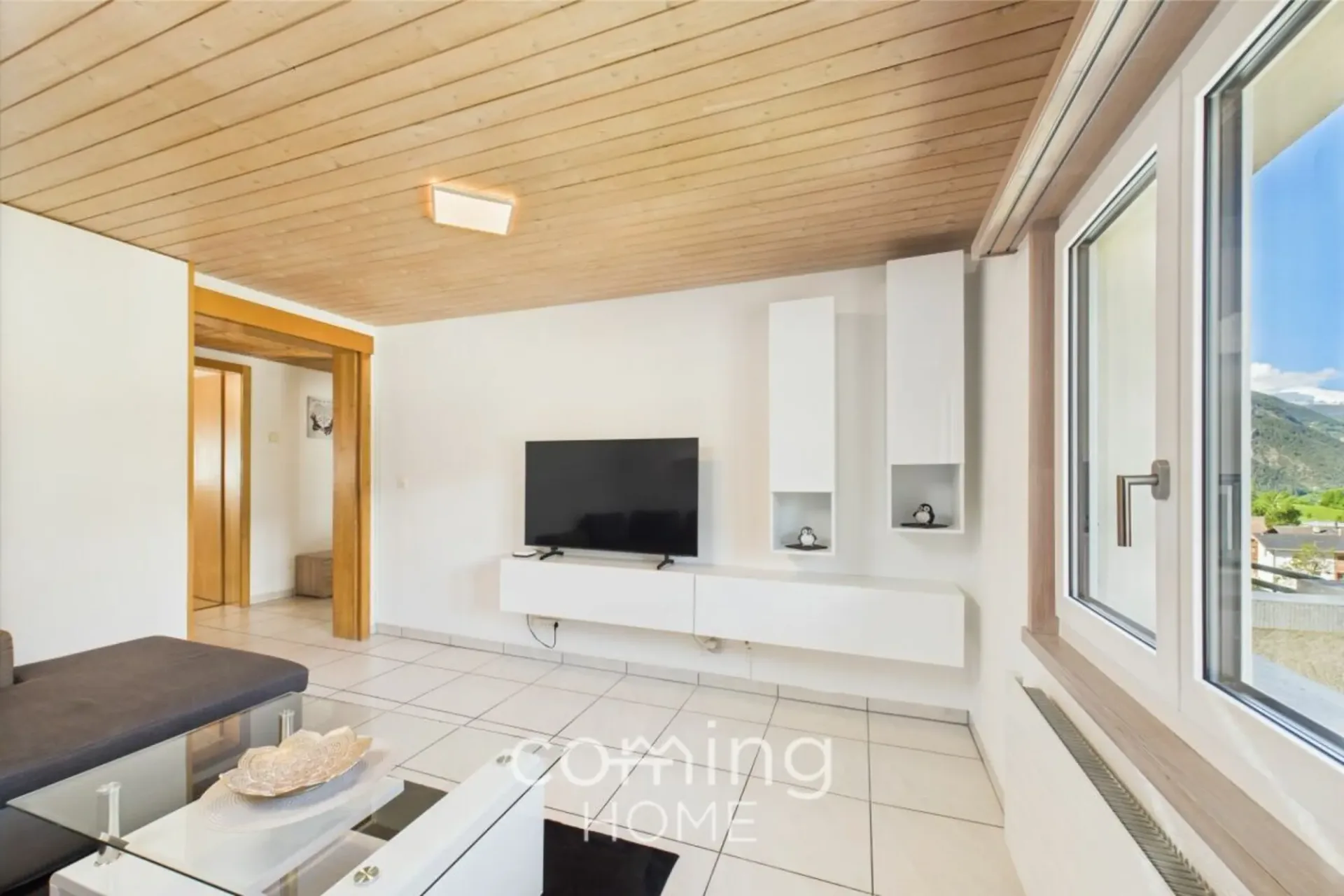 4-Zimmer-Dachwohnung in Ried-Brig - Renoviert, sonnig, mit Bergsicht