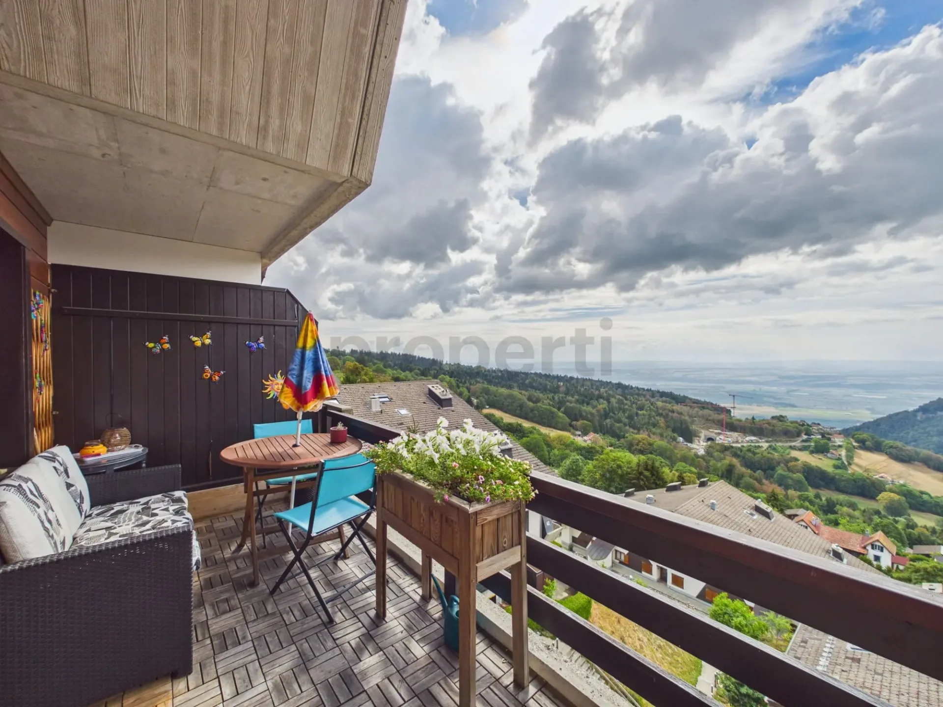 Panorama der Ausnahme - Schönes Duplex von 4.5 Zimmern in Sainte-Croix
