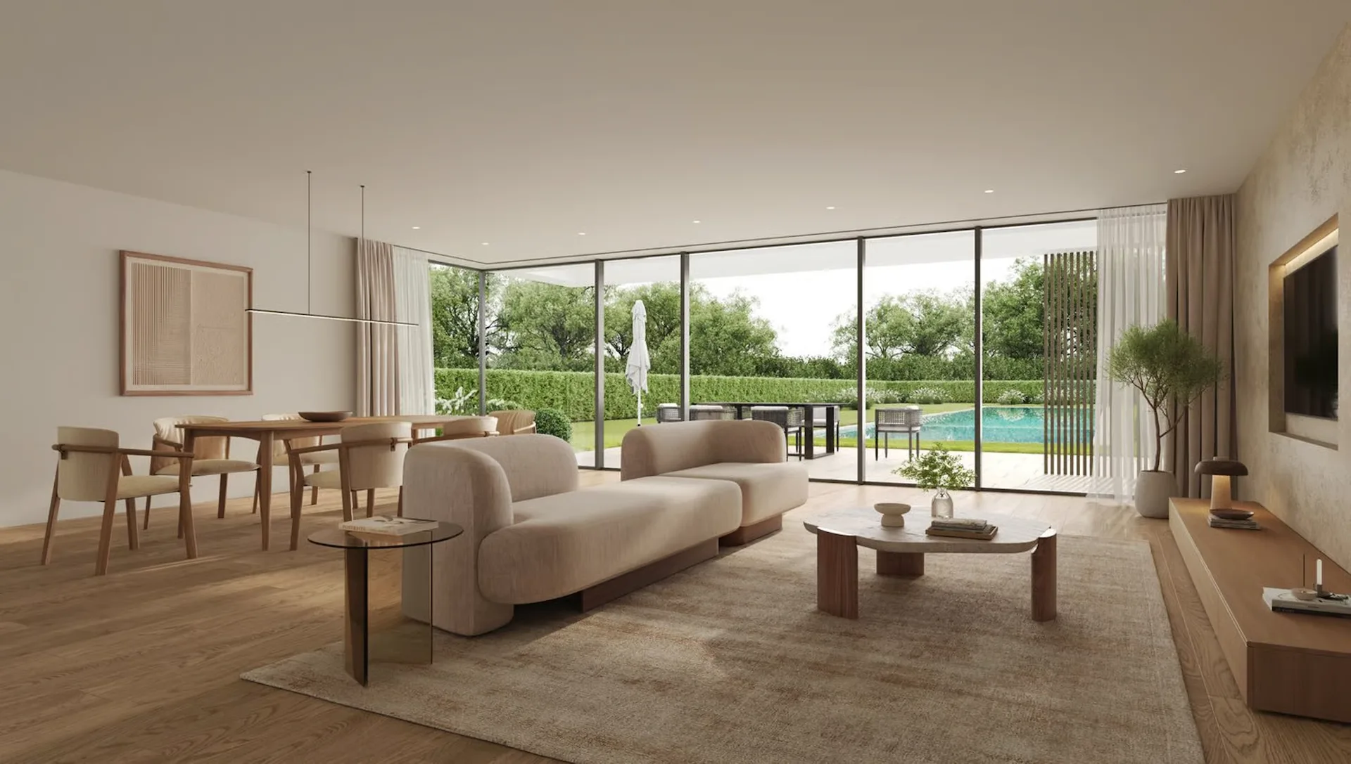 Schöne individuelle neue 7.5-Zimmer-Villa in Founex