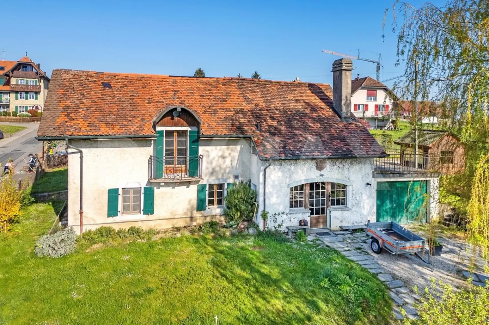 Haus von 1750: idyllische und friedliche Umgebung, zu renovieren