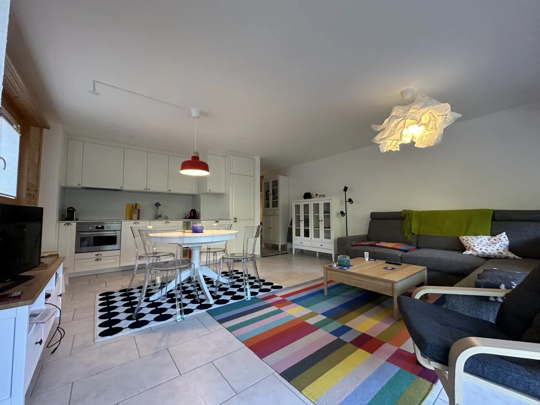 OVRONNAZ - Möblierte 3.5-Zimmer-Wohnung mit atemberaubendem Blick