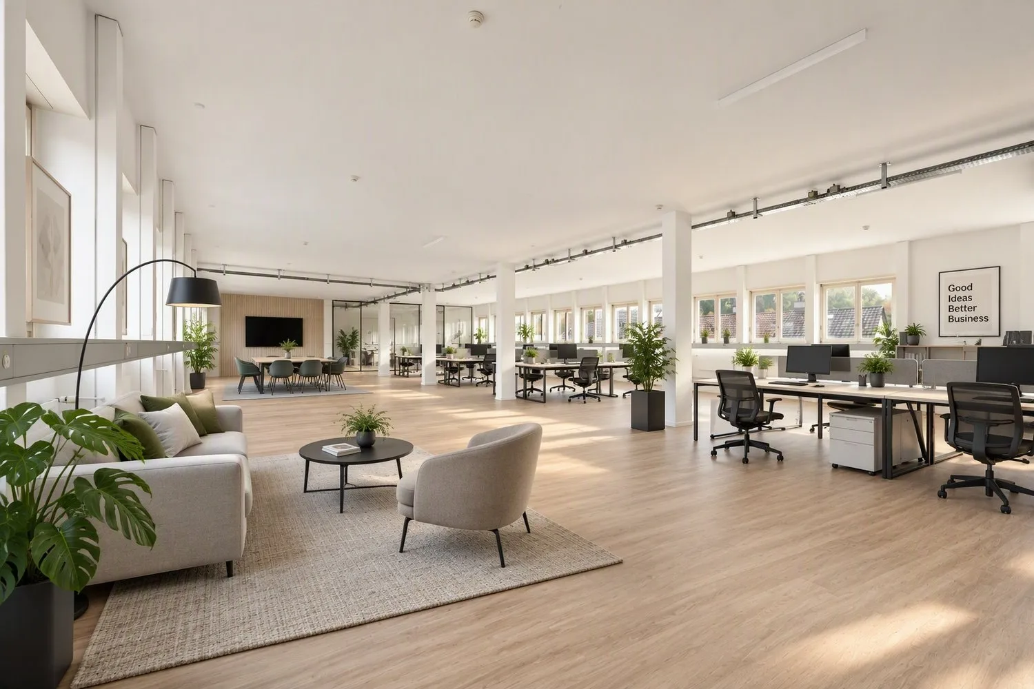 Espace commercial spacieux et lumineux de 392 m² à Dietikon