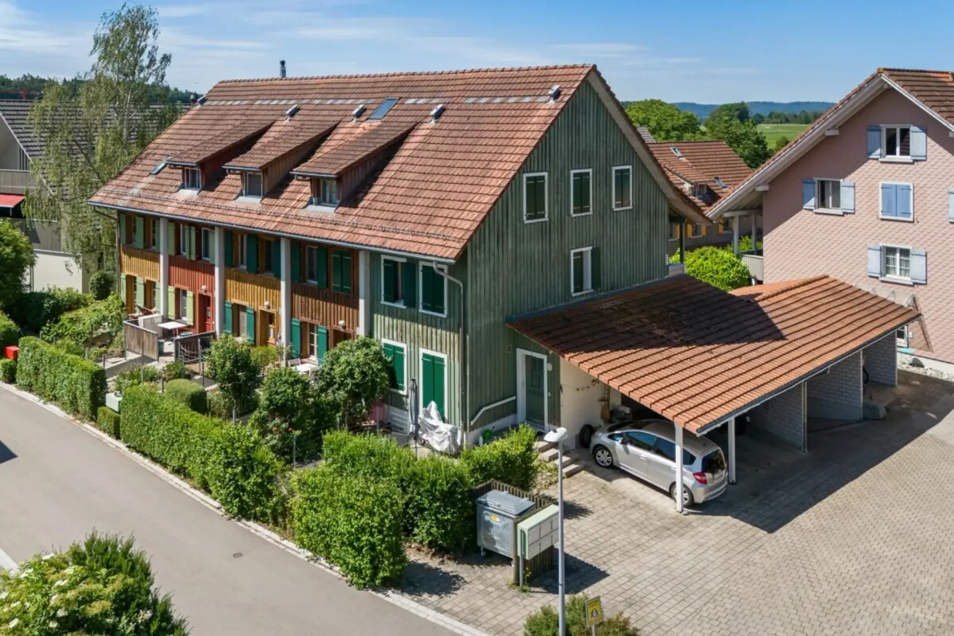 5.5-Zimmer-Reihenhaus zwischen Natur und Stadtnähe