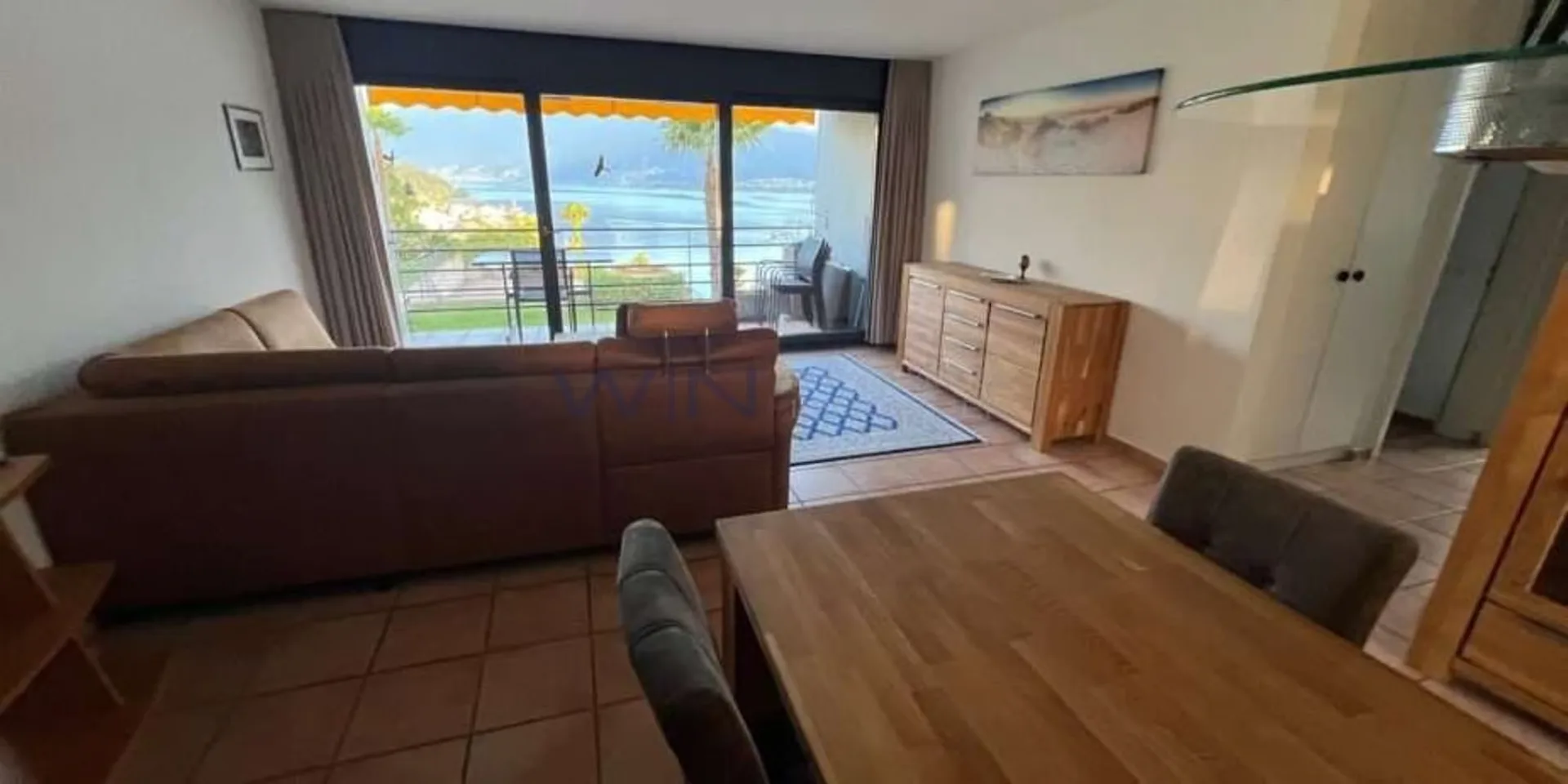 3.5-Z. Wohnung mit Seeblick in Magadino