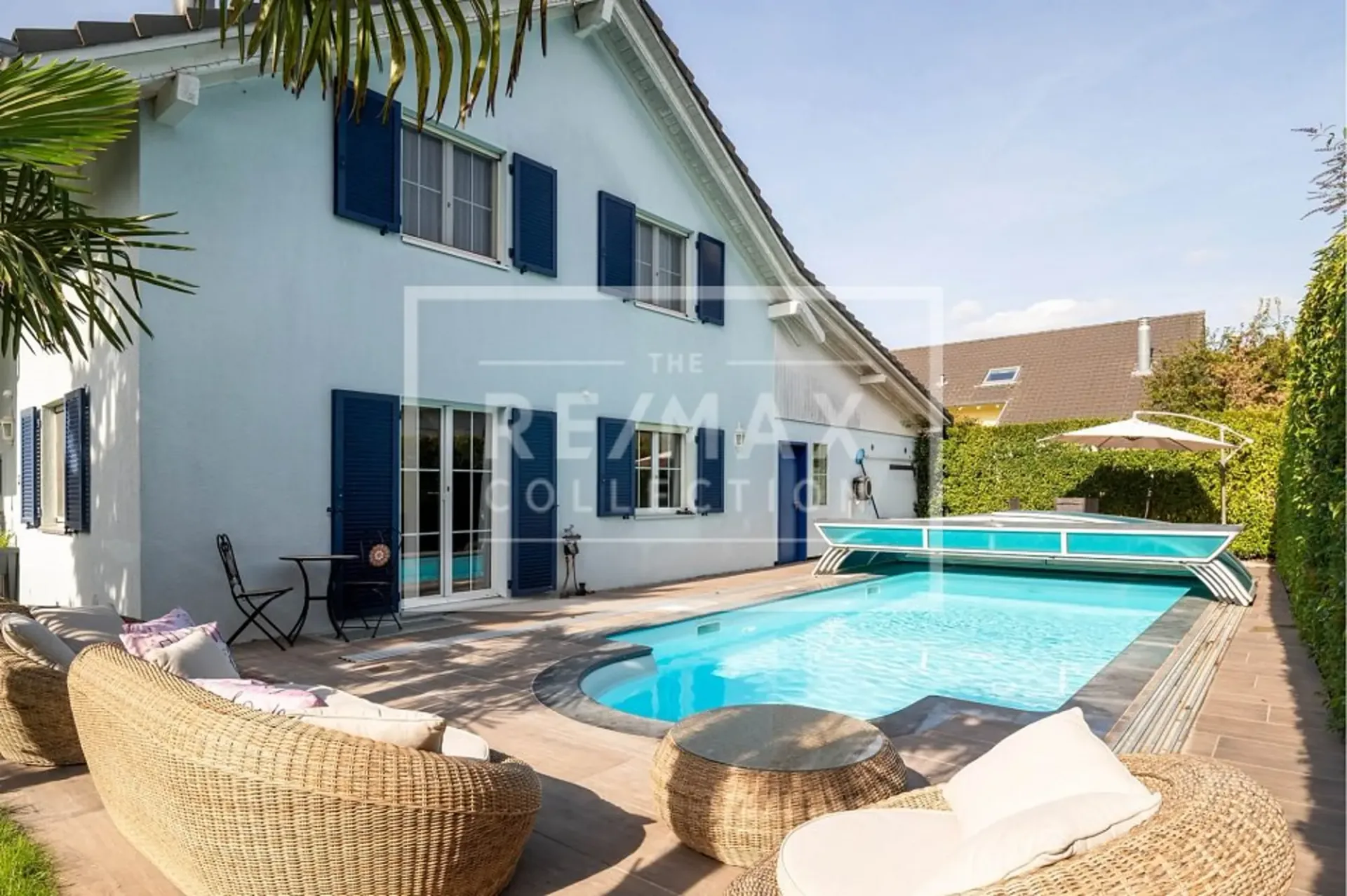 Ferienfeeling pur! / Traumhaftes 6.5-Zimmer-Einfamilienhaus mit privater Wellnessoase zu kaufen!