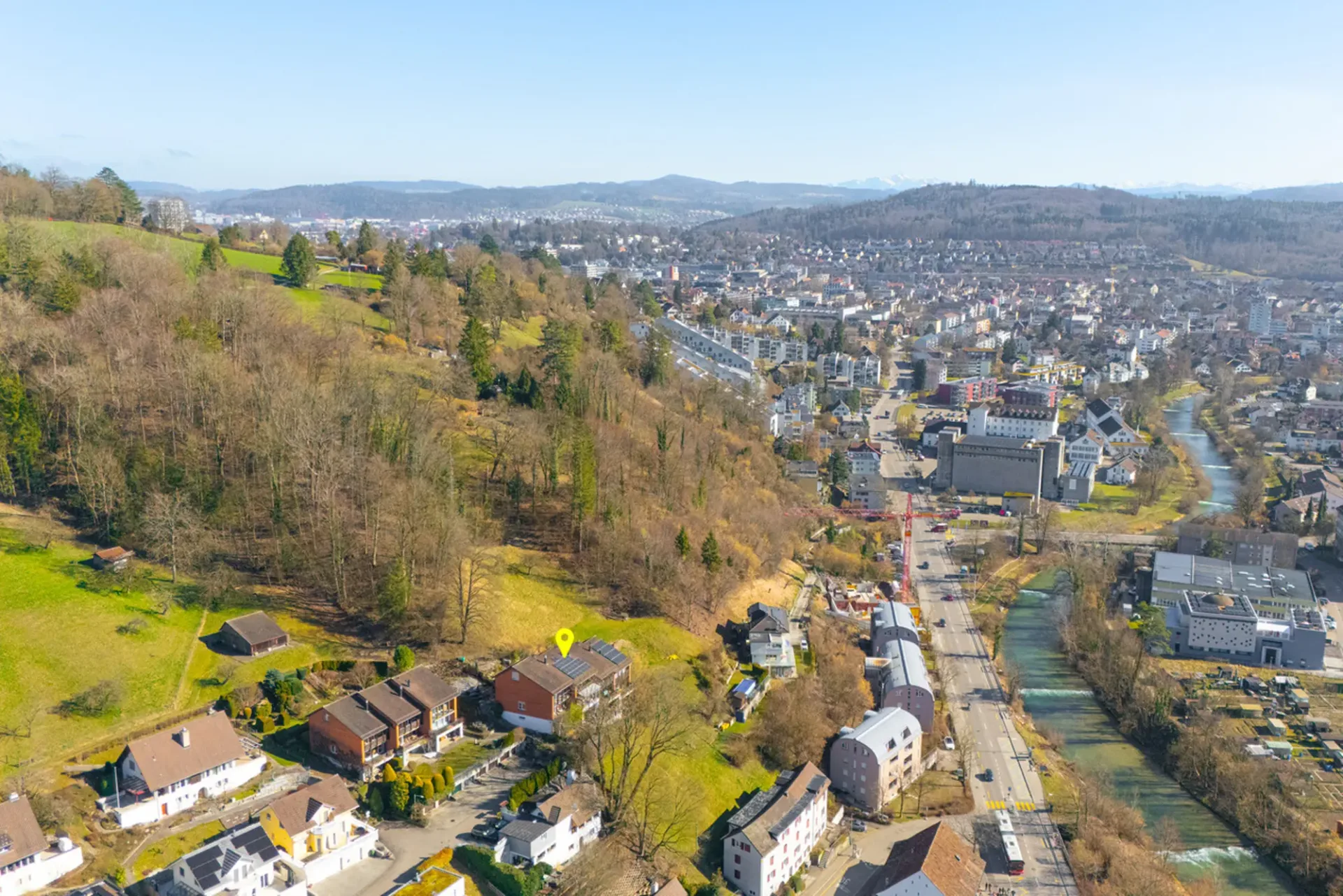Lebensqualität an sonniger Hanglage