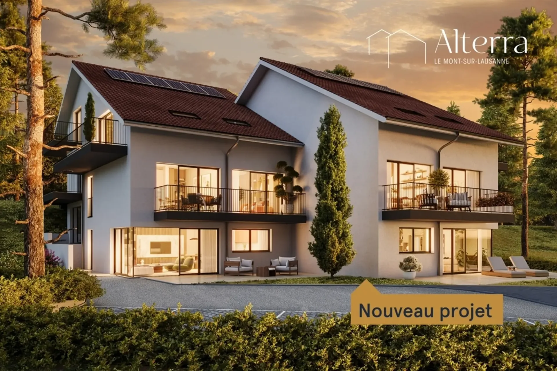 Alterra - Ausnahmehäuser in Mont-sur-Lausanne