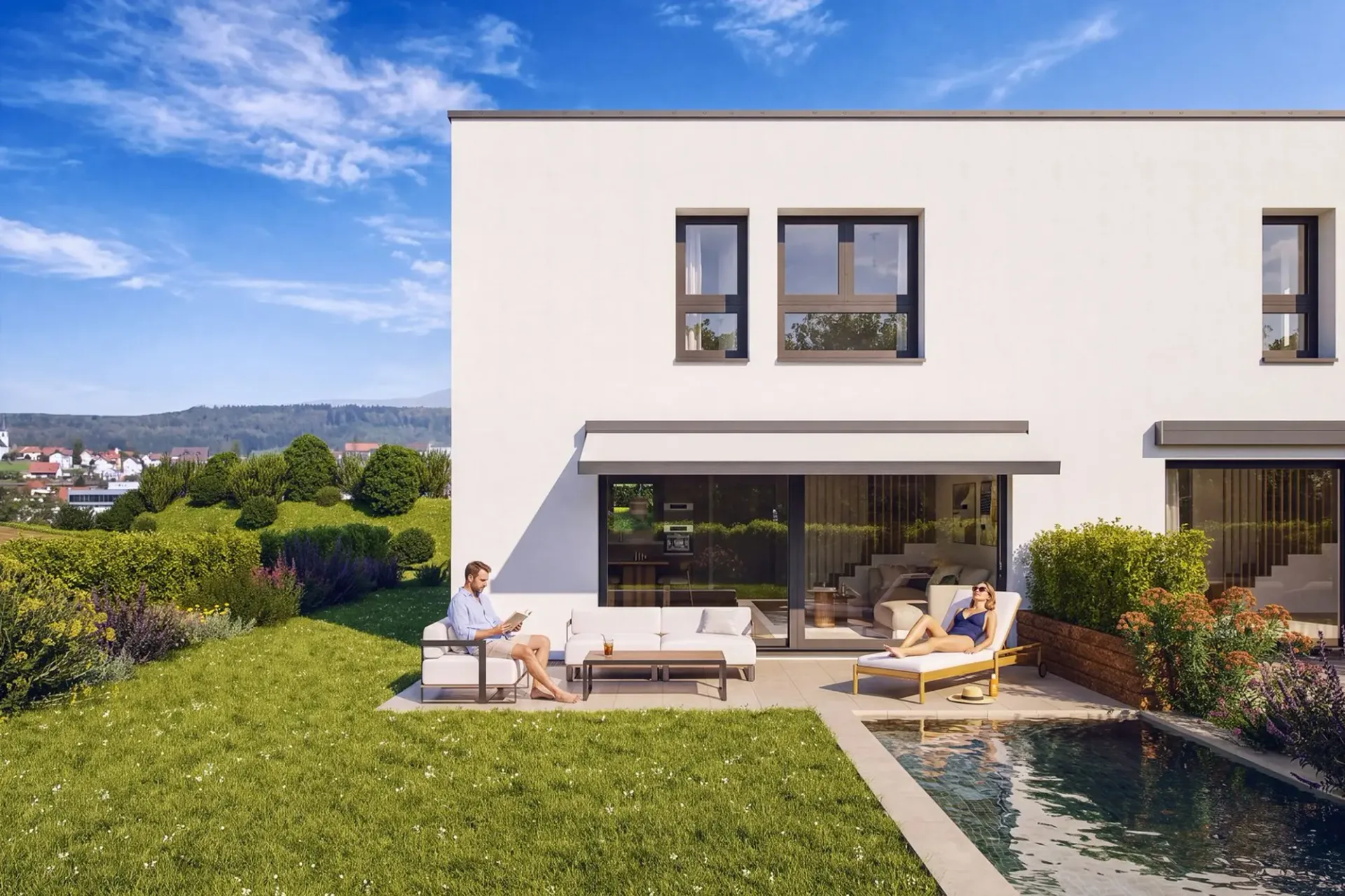VillaVI | Eine neu gebaute Villa, die für Evolution mit Ihnen konzipiert wurde [A1]