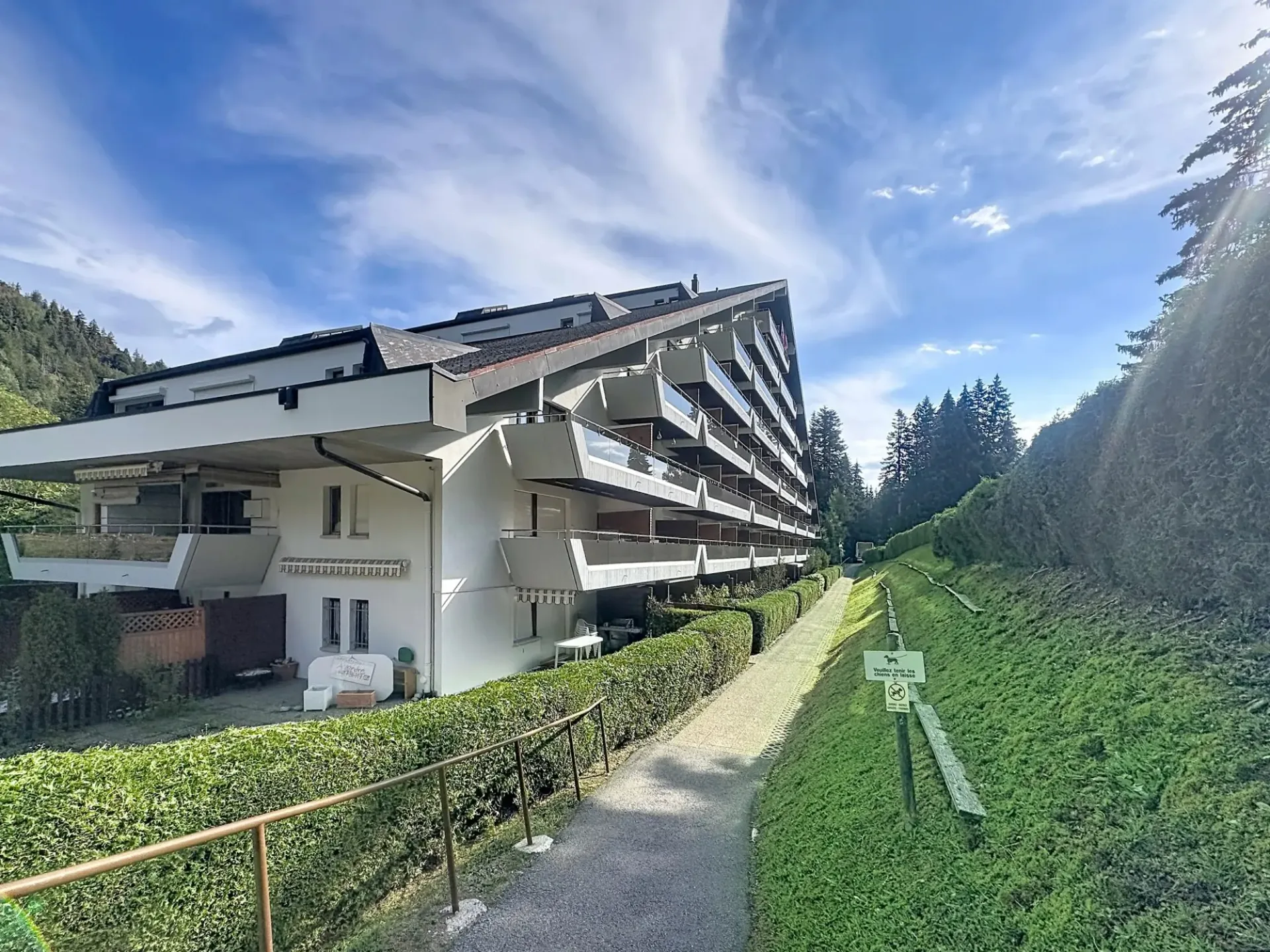 Studio im Erdgeschoss mit Außenbereich in Torgon