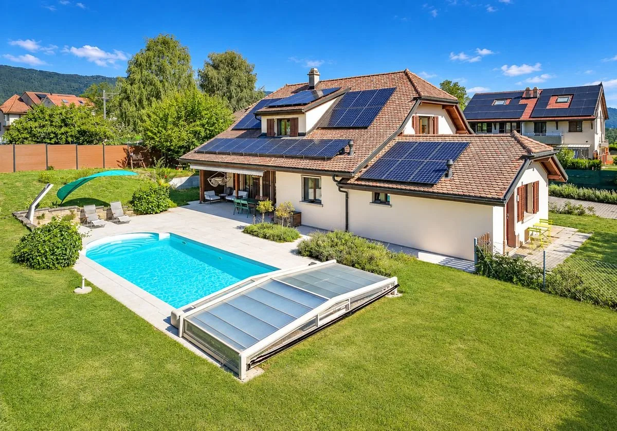 Villa individuelle avec studio indépendant à Trélex