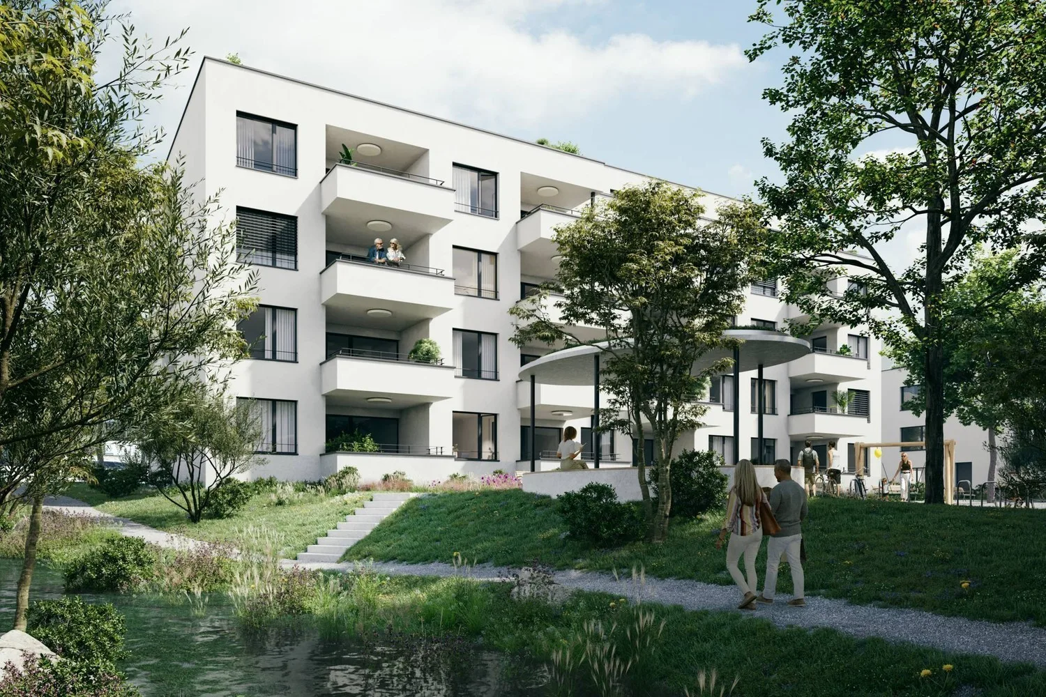 Modernes Wohnen im Grünen - Erstbezug