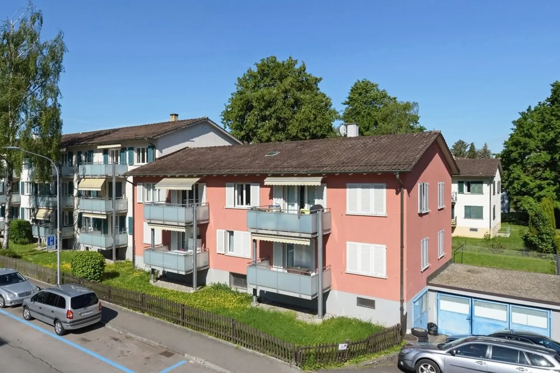 Aussenparkplatz in Zürich-Schwamendingen