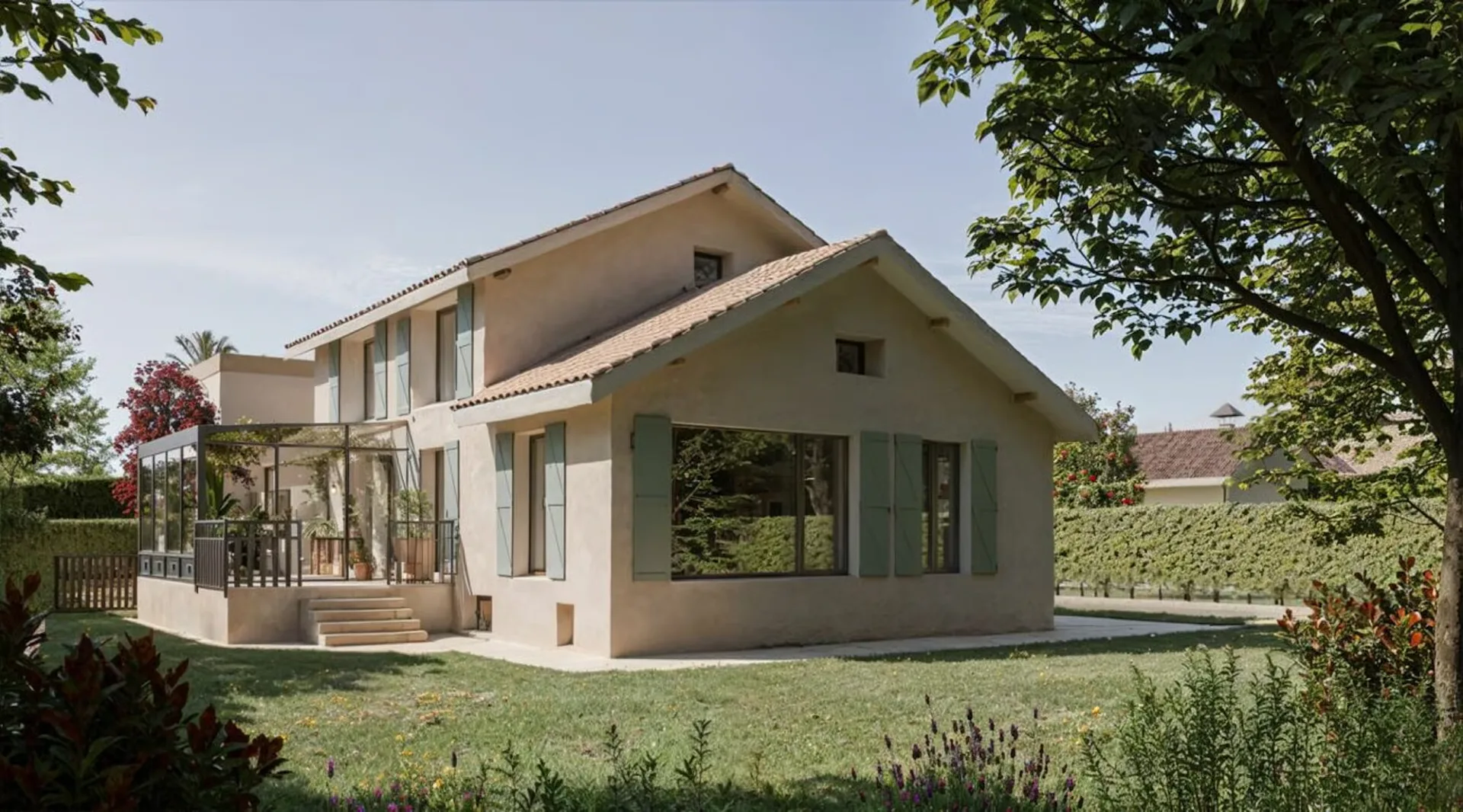 Villa nuova di 7 locali con grande giardino