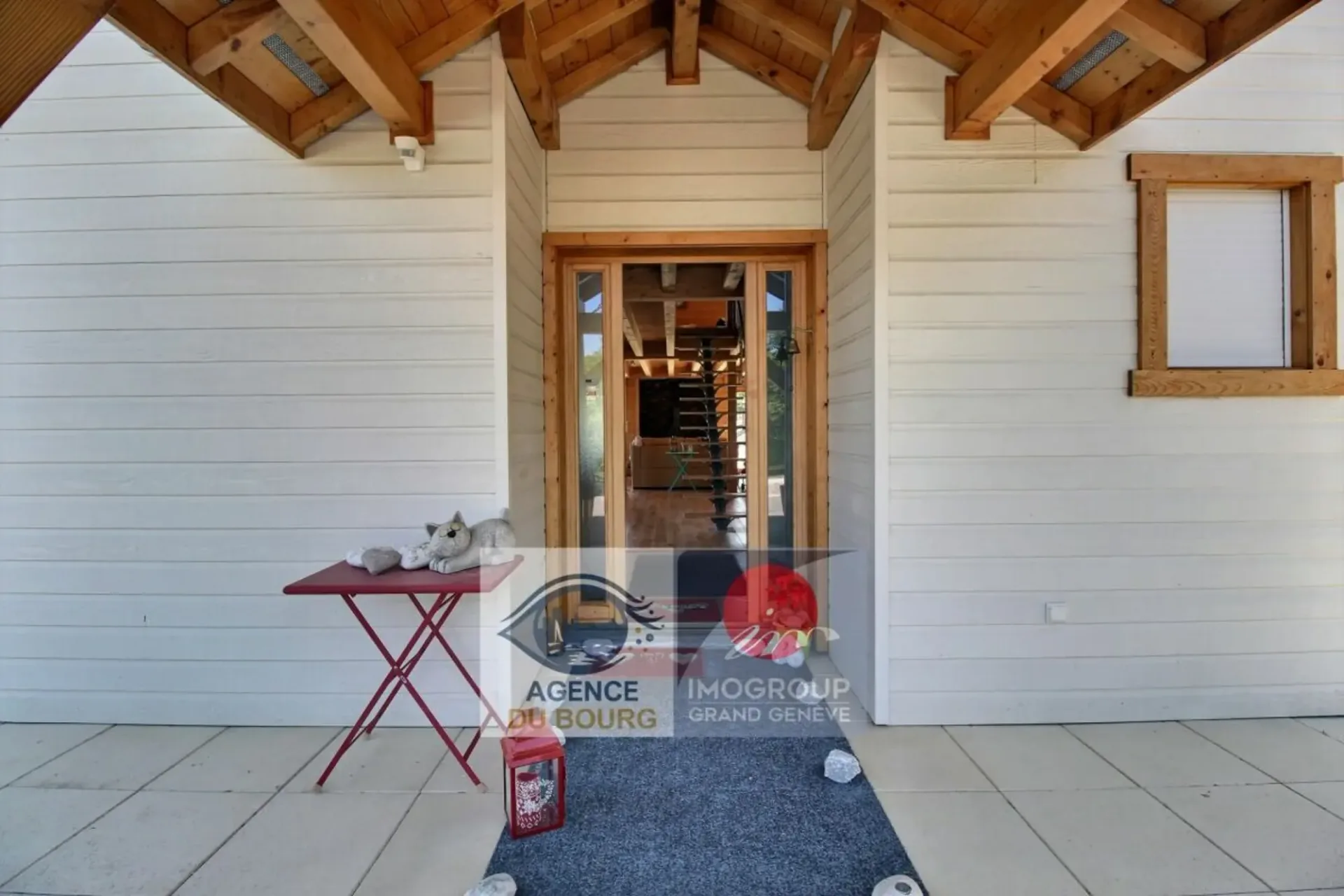 Chalet mit Panoramablick und Garten - La Muraz