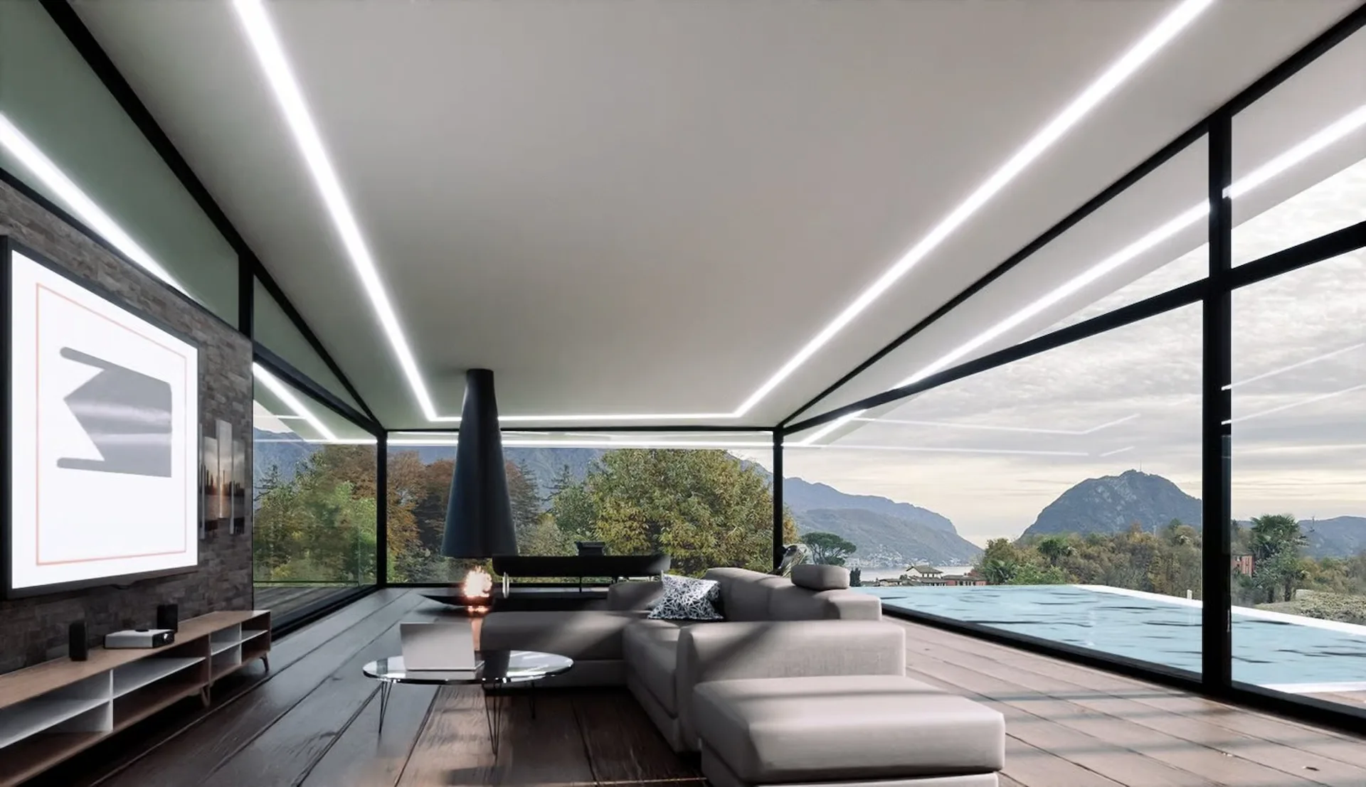 Moderne Villa mit einzigartigem und unerreichbarem Design!