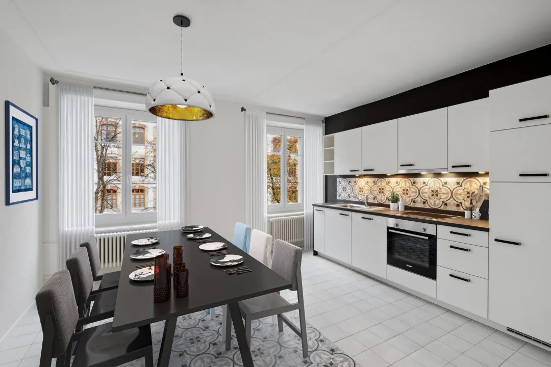 00007 - Vollständig renovierte Wohnung !!! - Progrès 119 - La Chaux-de-Fonds