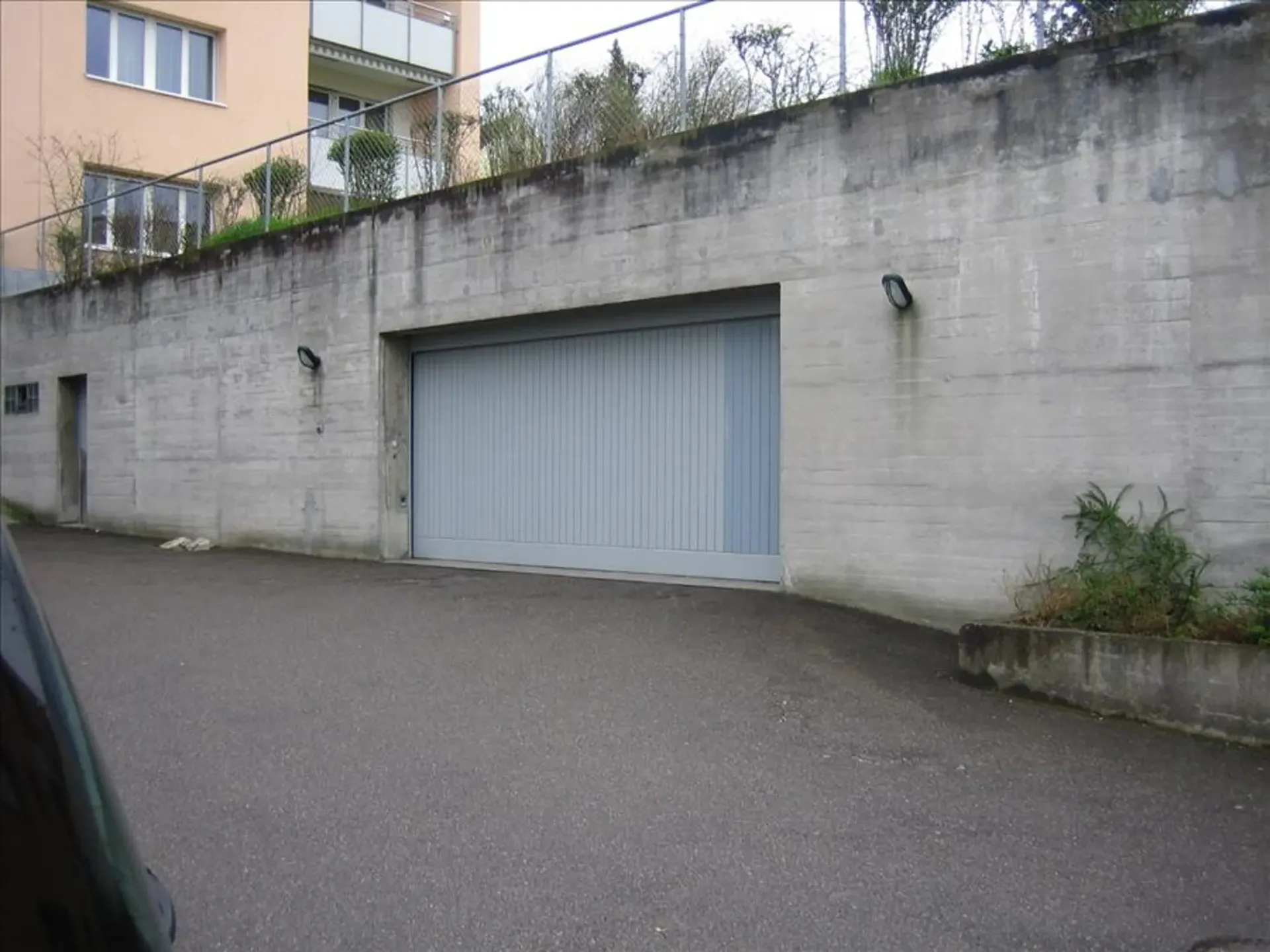 Freier Motorradplatz