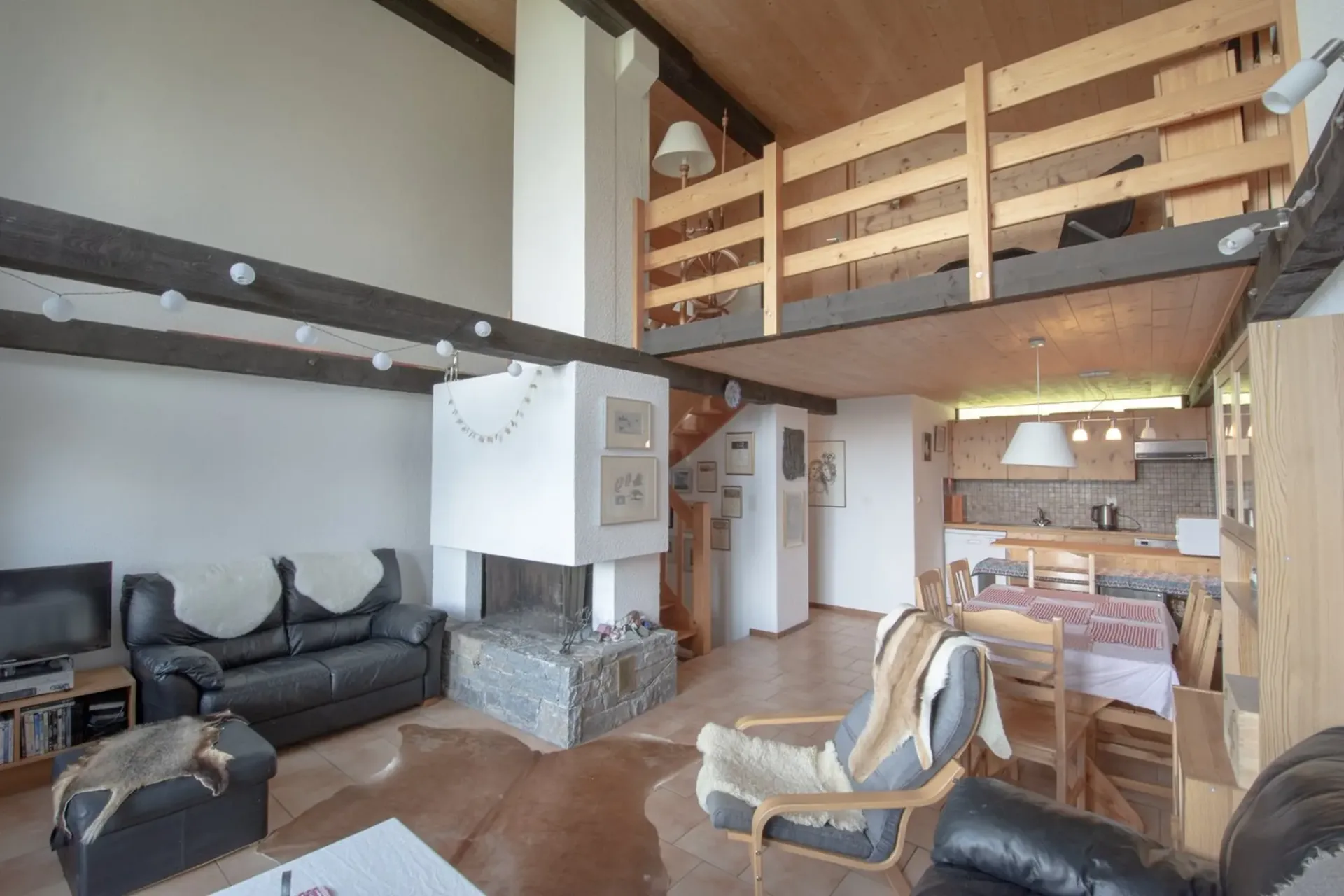 Appartement in Triplex mit 5.5 Zimmern, ideal an den Pisten in Gryon gelegen