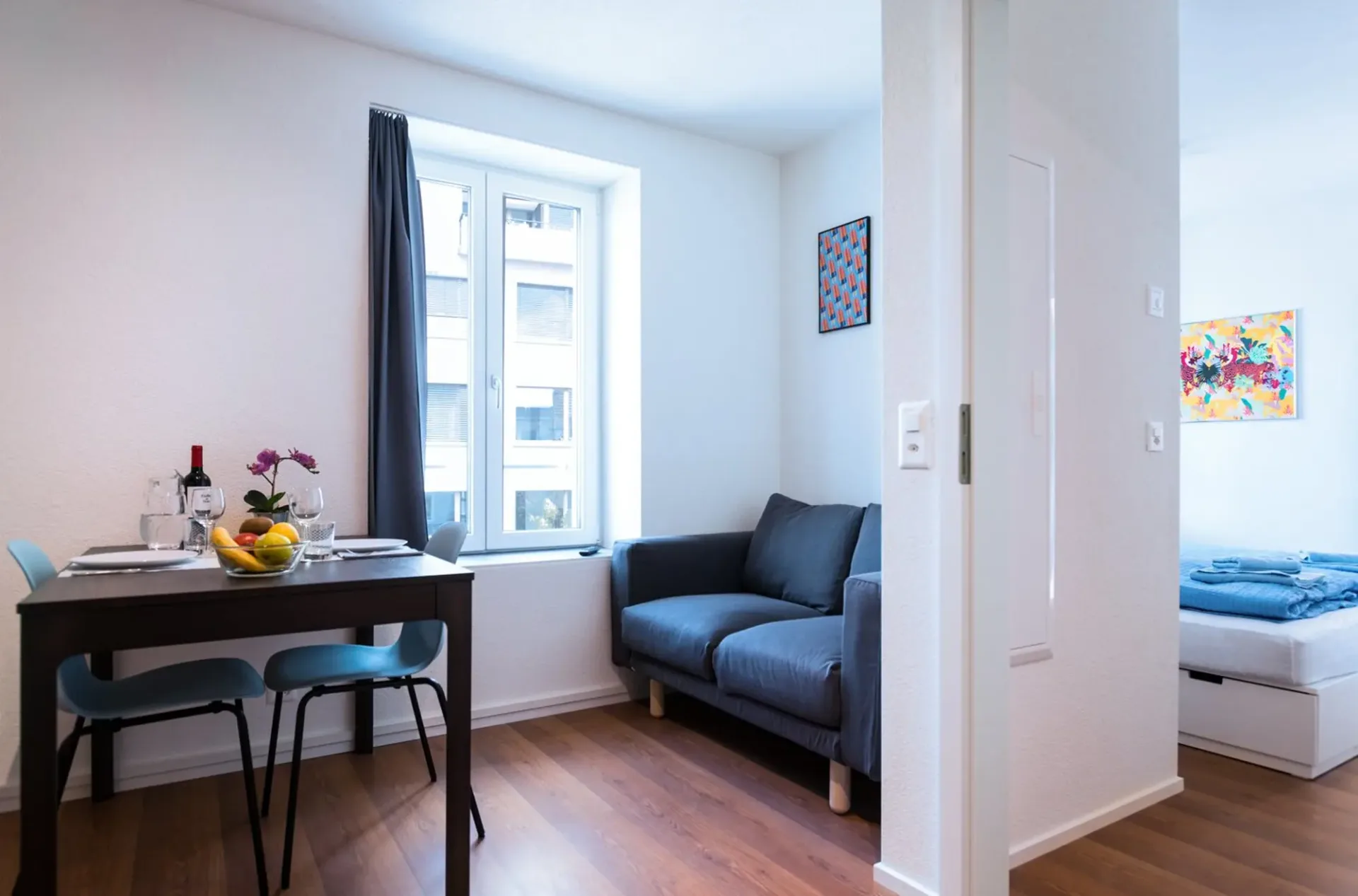 Charmantes möbliertes 2 Zimmer-Apartment mit Balkon in Zürich-Altstetten