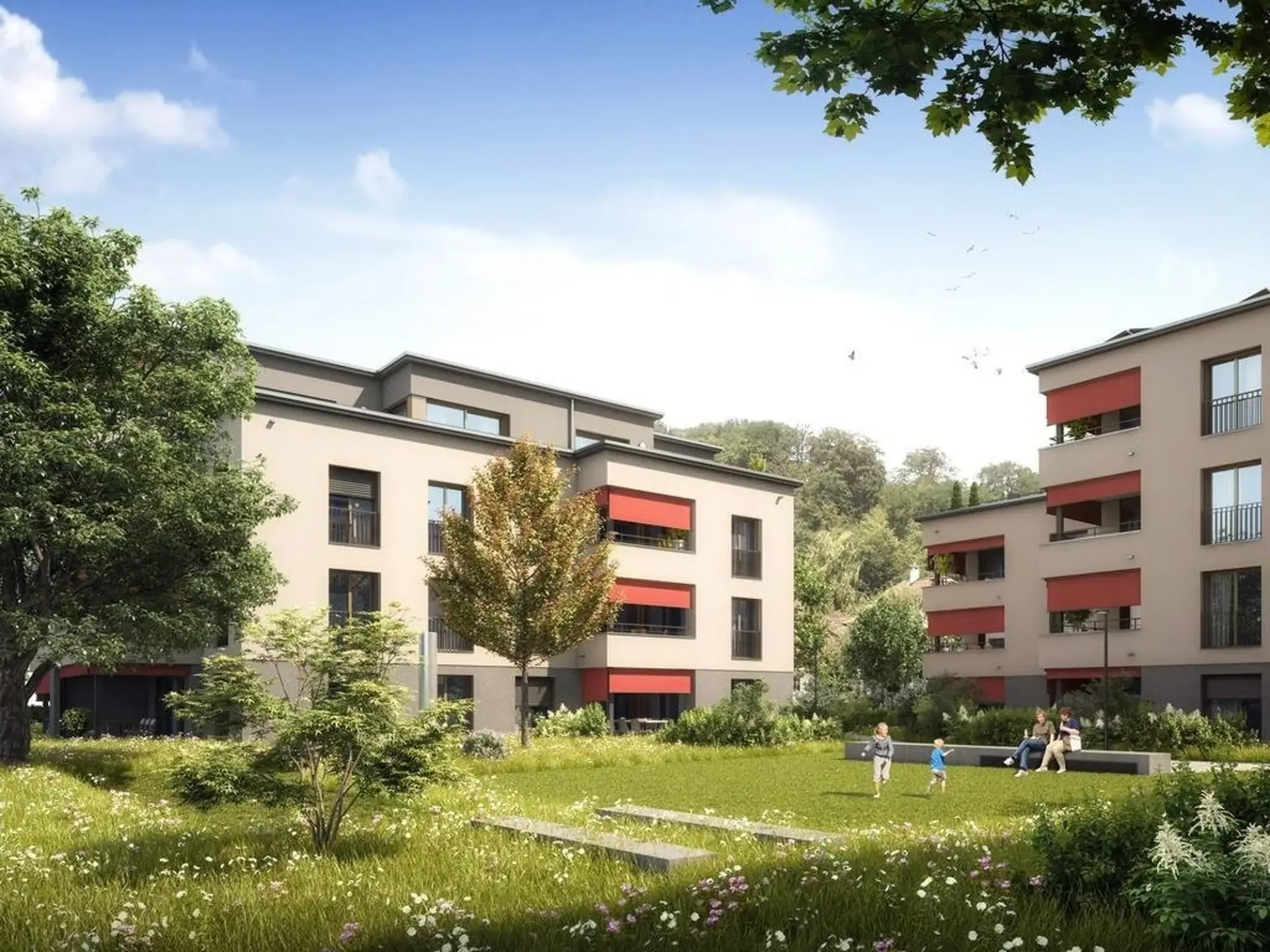 Grosszügige, helle Wohnung mit Balkon und eigener Waschküche