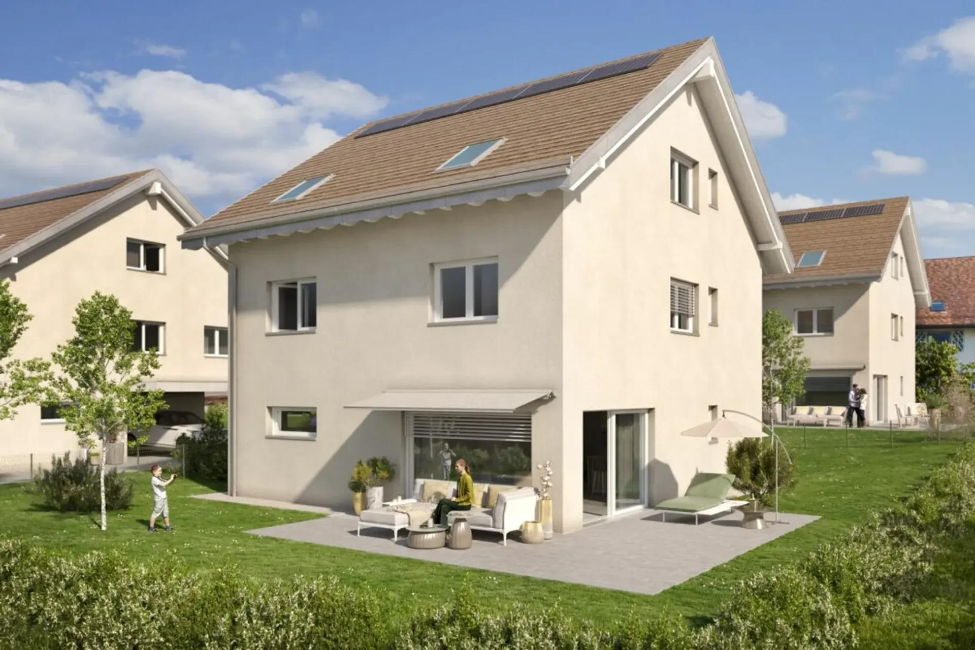 Letzte Villa zum Verkauf! Villa 1 - Penthéréaz