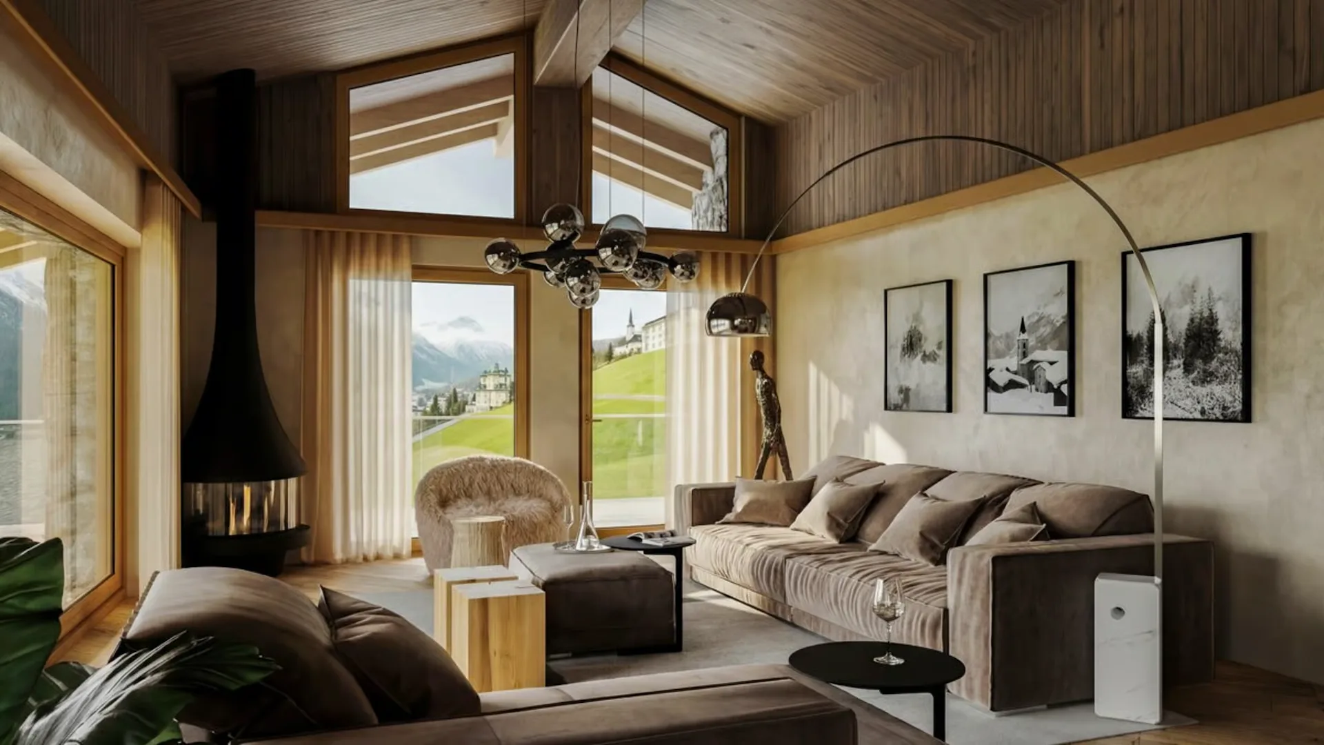 St. Moritz  Exklusive Erstwohnsitzvilla mit individueller Gestaltungs