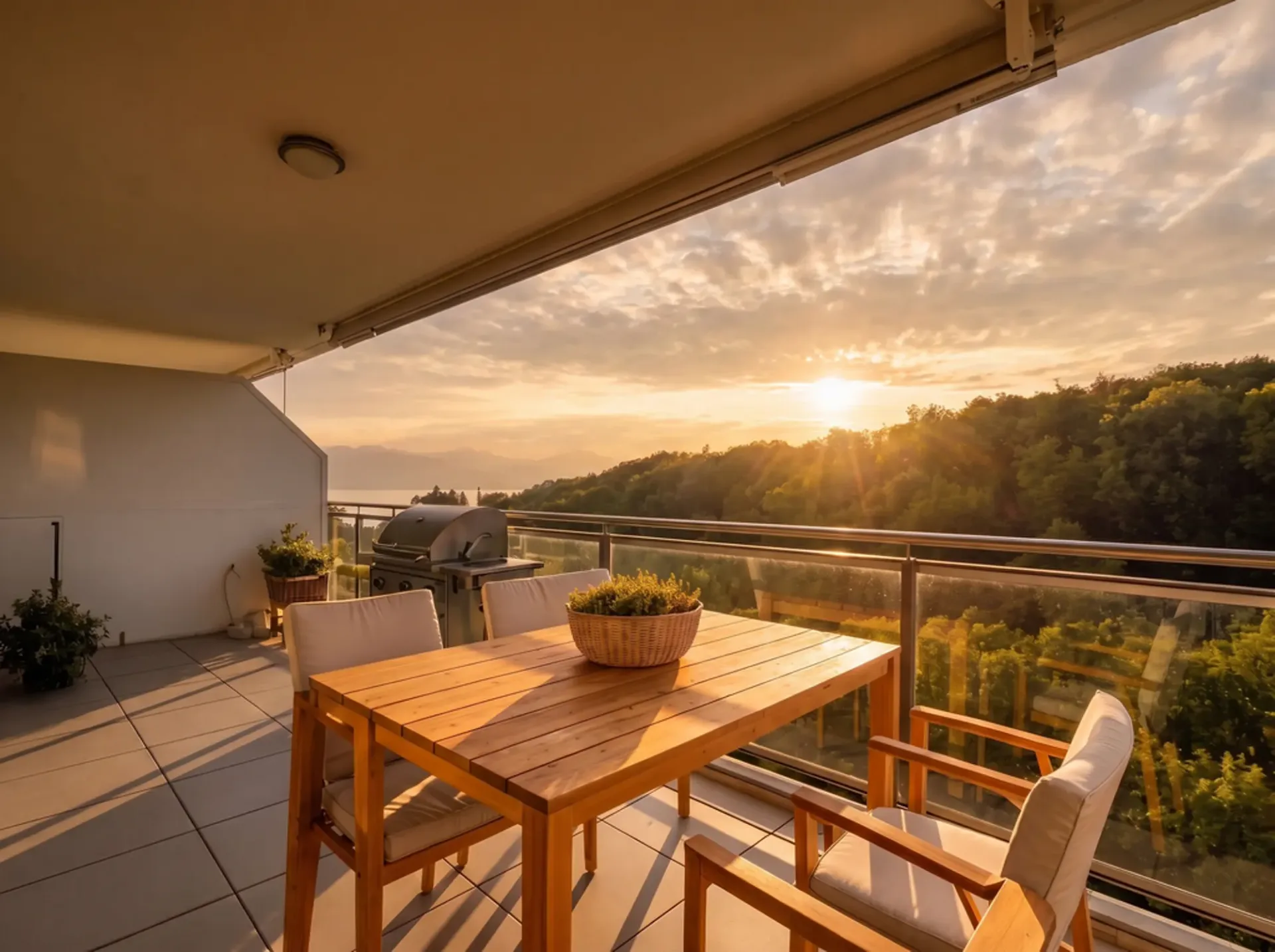 3.5 pièces lumineux avec grand balcon et vue dégagée sur le lac