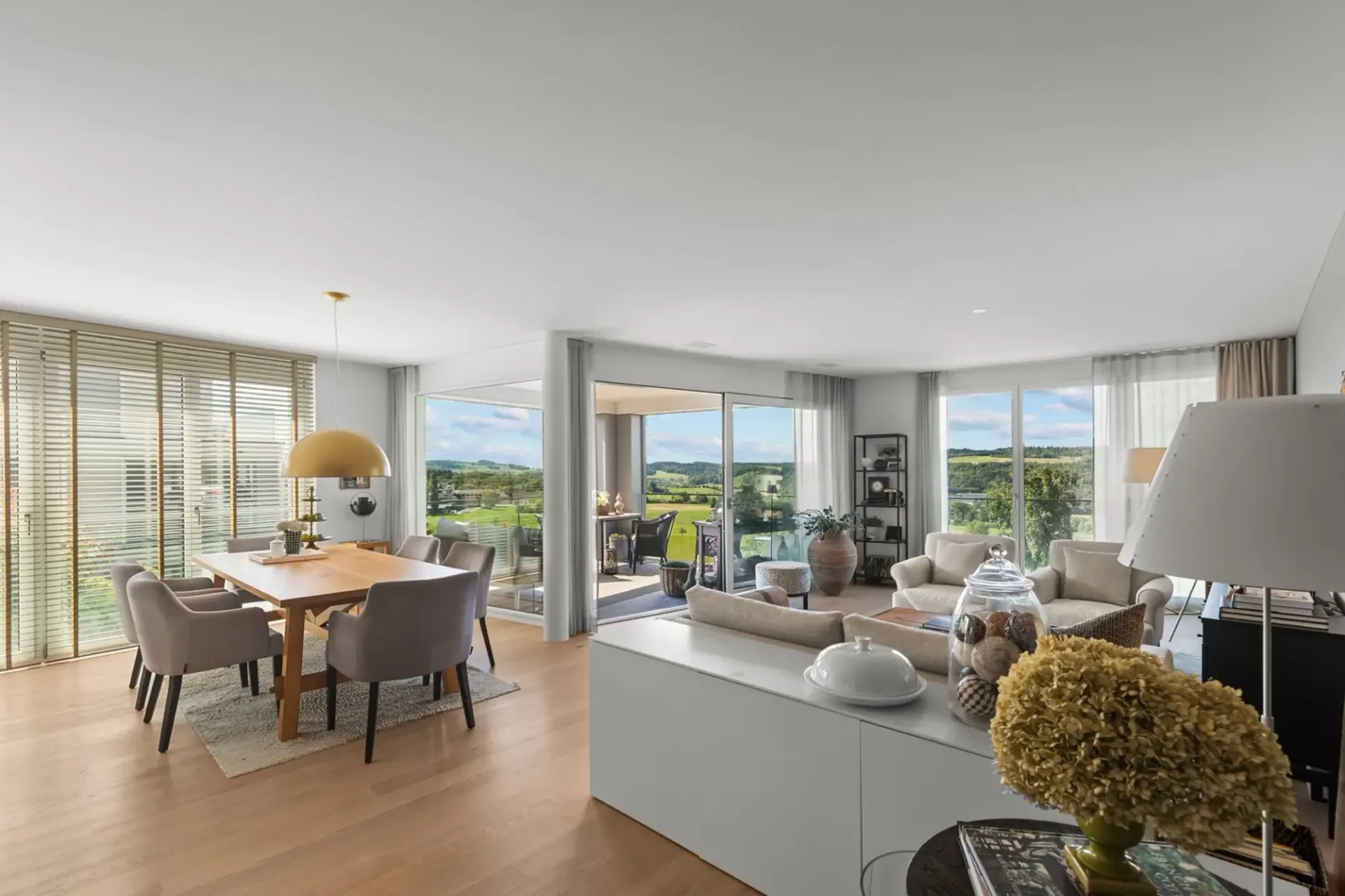 Fantastic 5.5-room duplex apartment with a distant view for sale