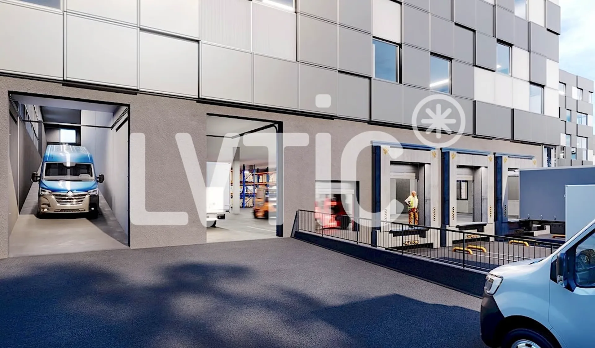 Ateliers, Lager, Büros von 3000 m2 teilbar in Bussigny - Lausanne