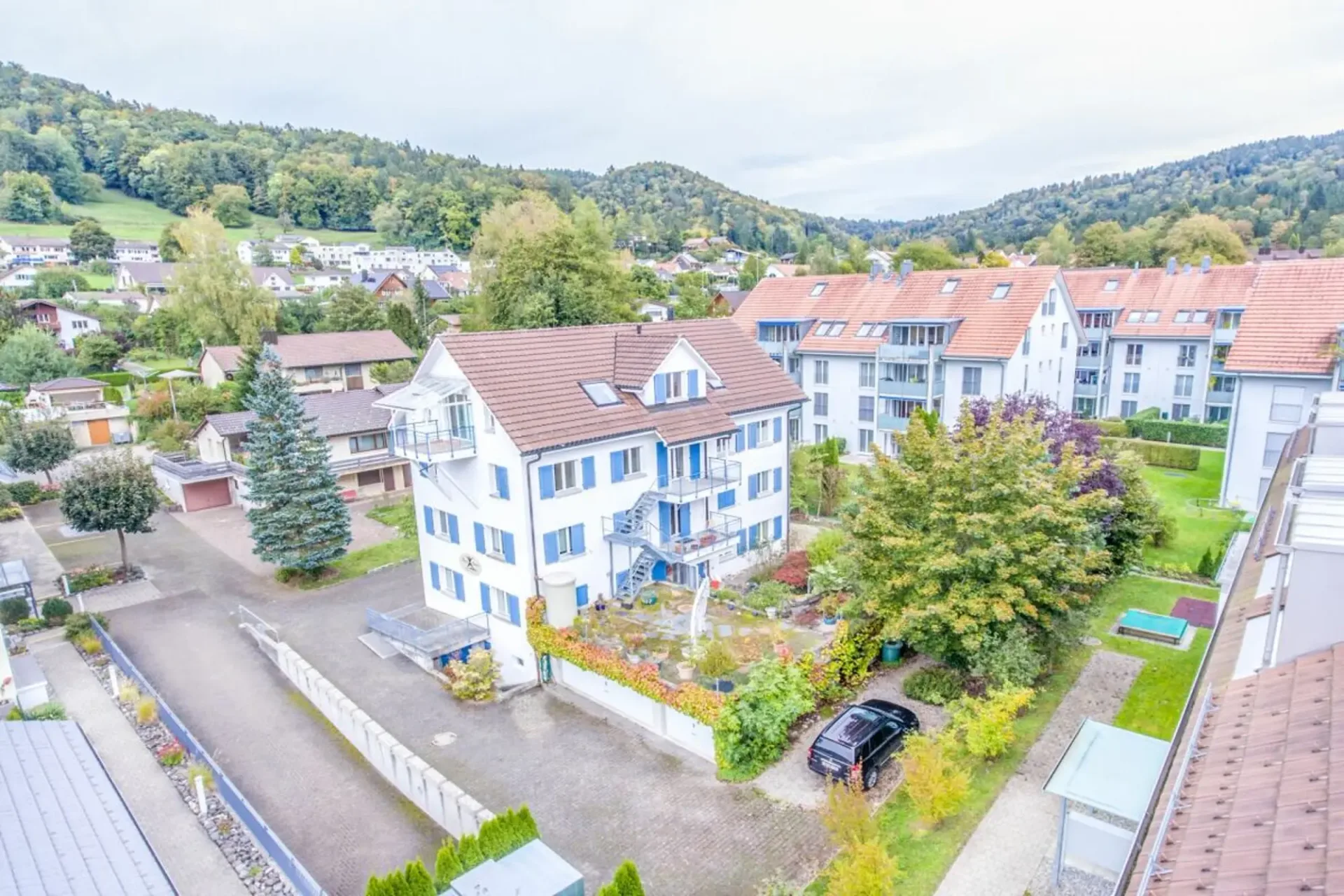 5.5-Zimmer-Gartenwohnung mit flexiblem Raumkonzept