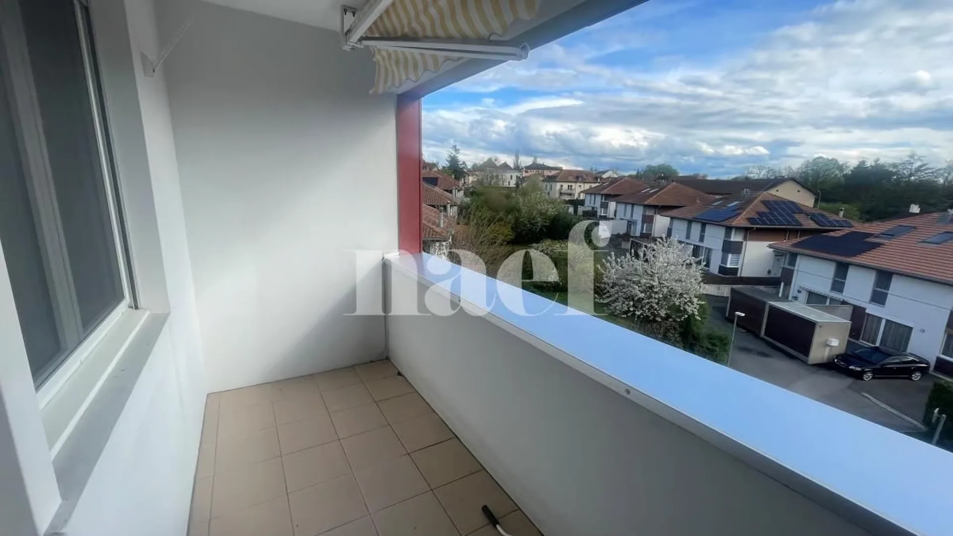 Dreizimmerwohnung im letzten Stock