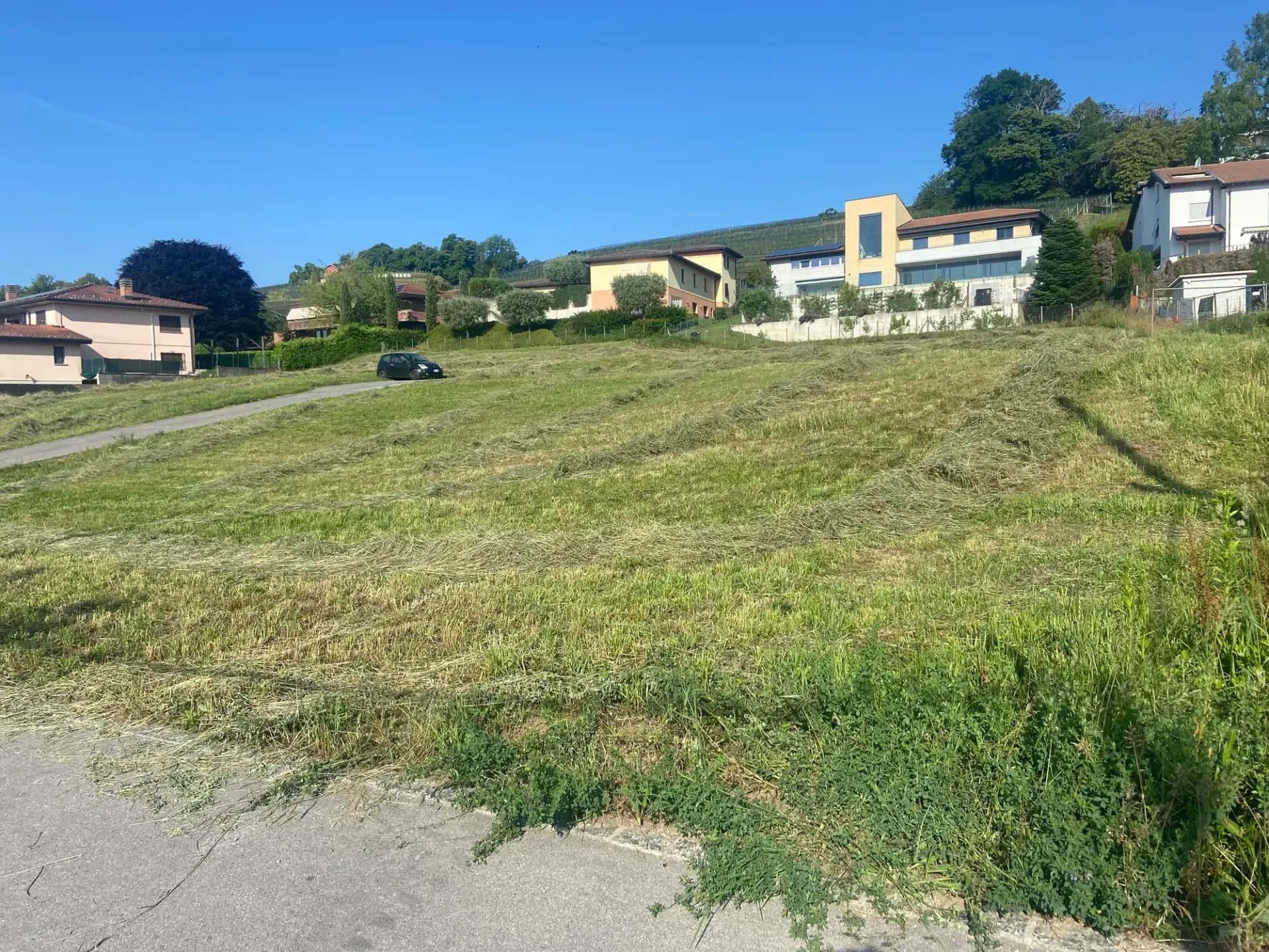 Großes Grundstück für eine große Villa in Stabio