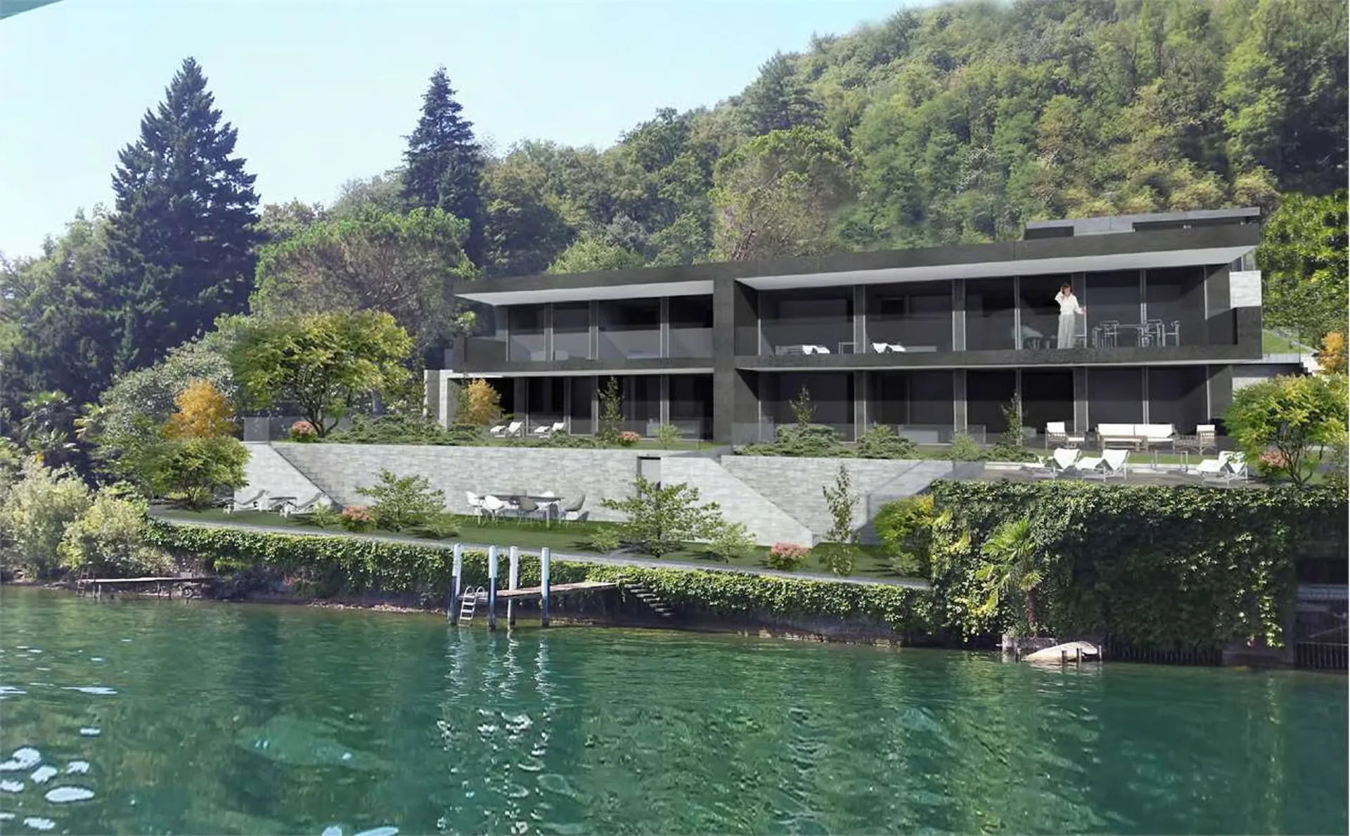 Wunderschöne Villa direkt am Wasser