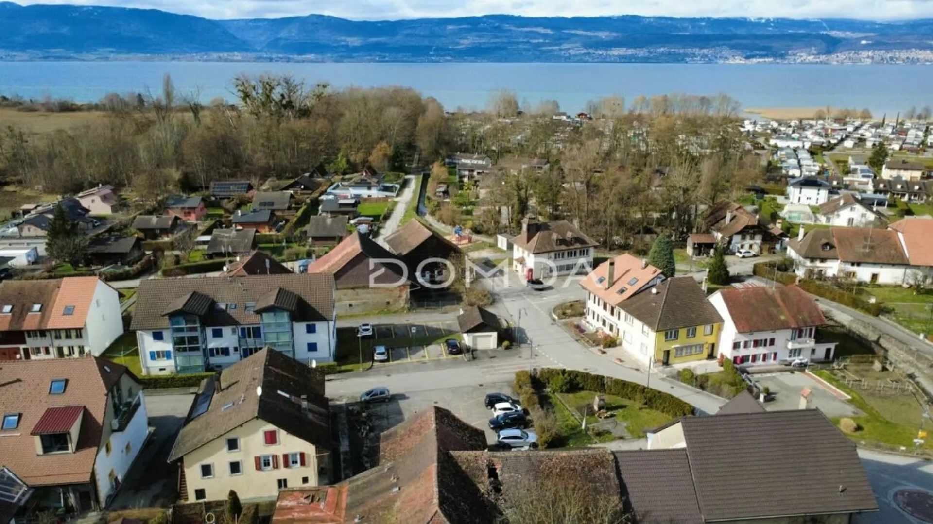 Projekt mit Baugenehmigung in Kraft - Zentrum von Delley-Portalban