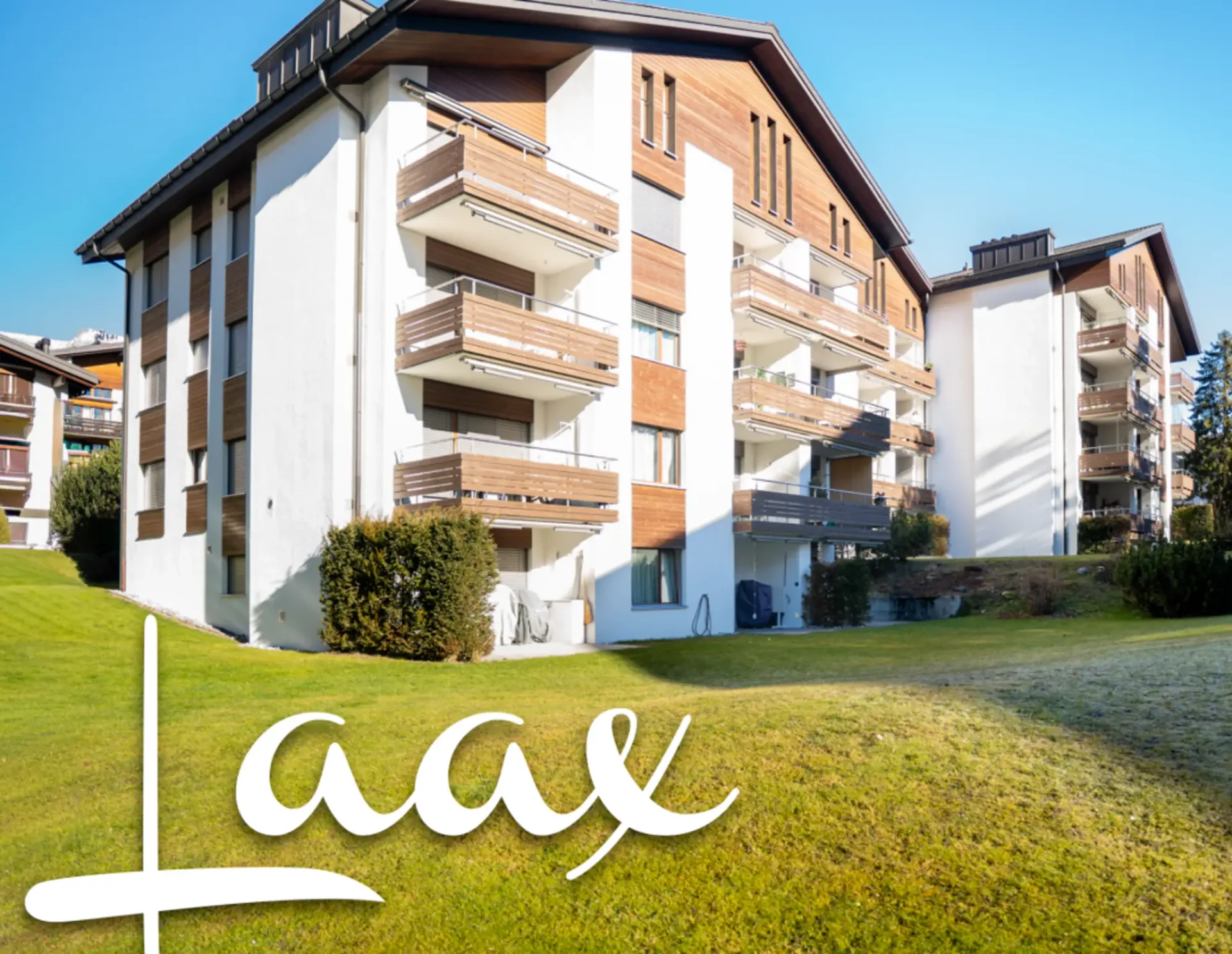 Alpiner Rückzugsort an Bestlage in LAAX - Ski-in/Ski-out & Wellness inklusive