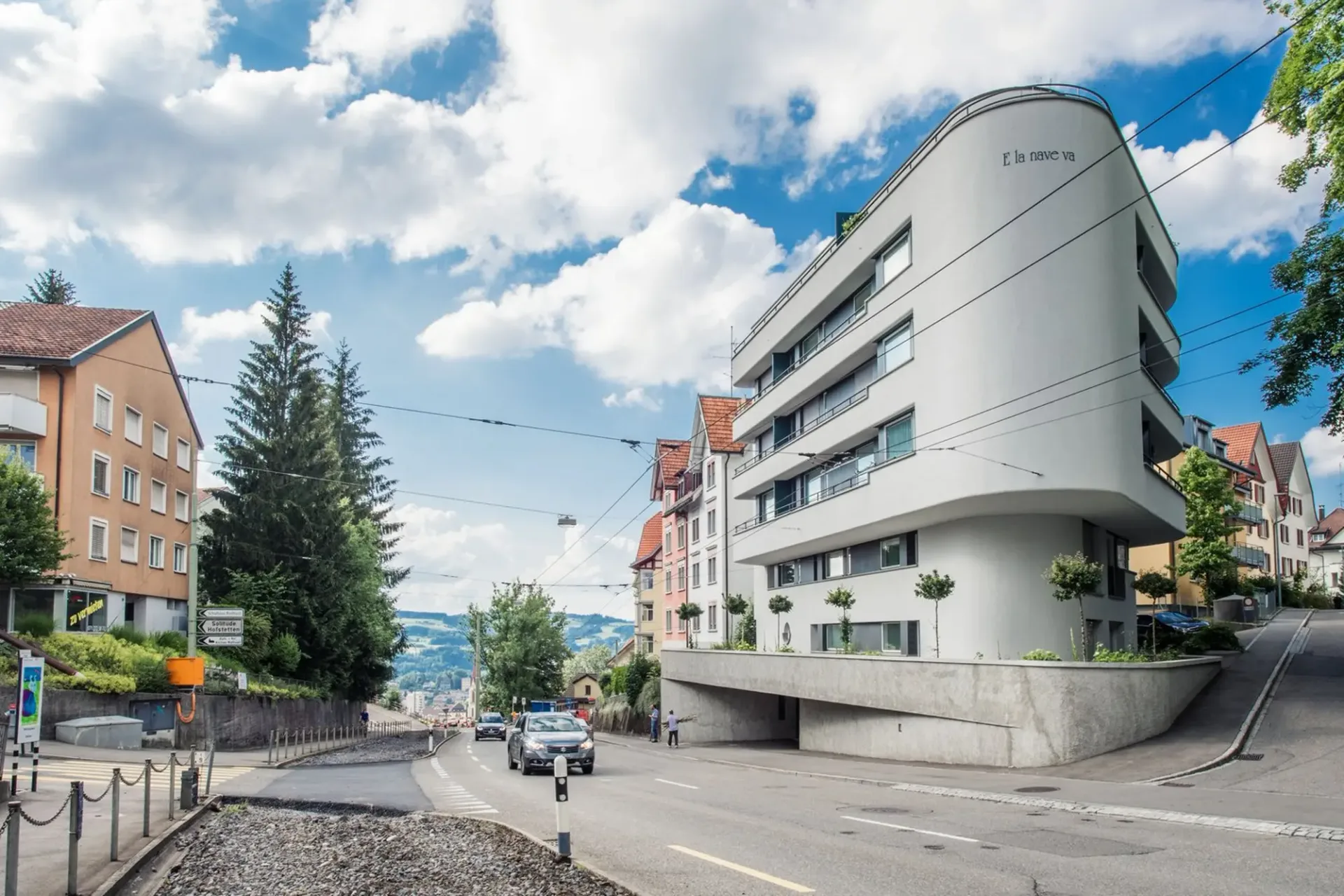 Moderne Wohnung an erhöhter Stadtlage