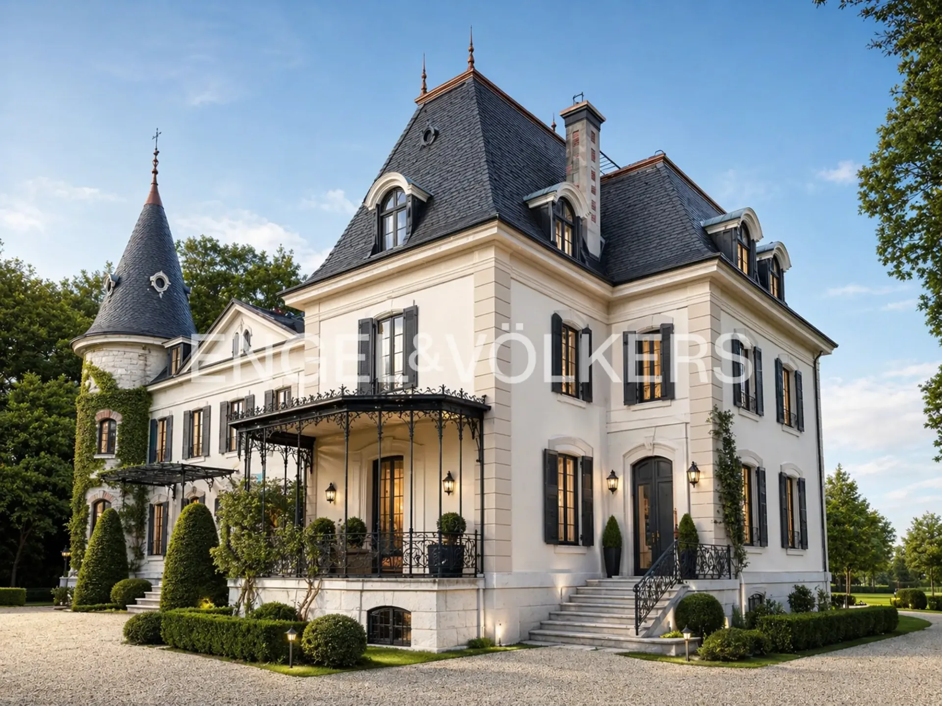 Historisches Schloss mit Baugenehmigung