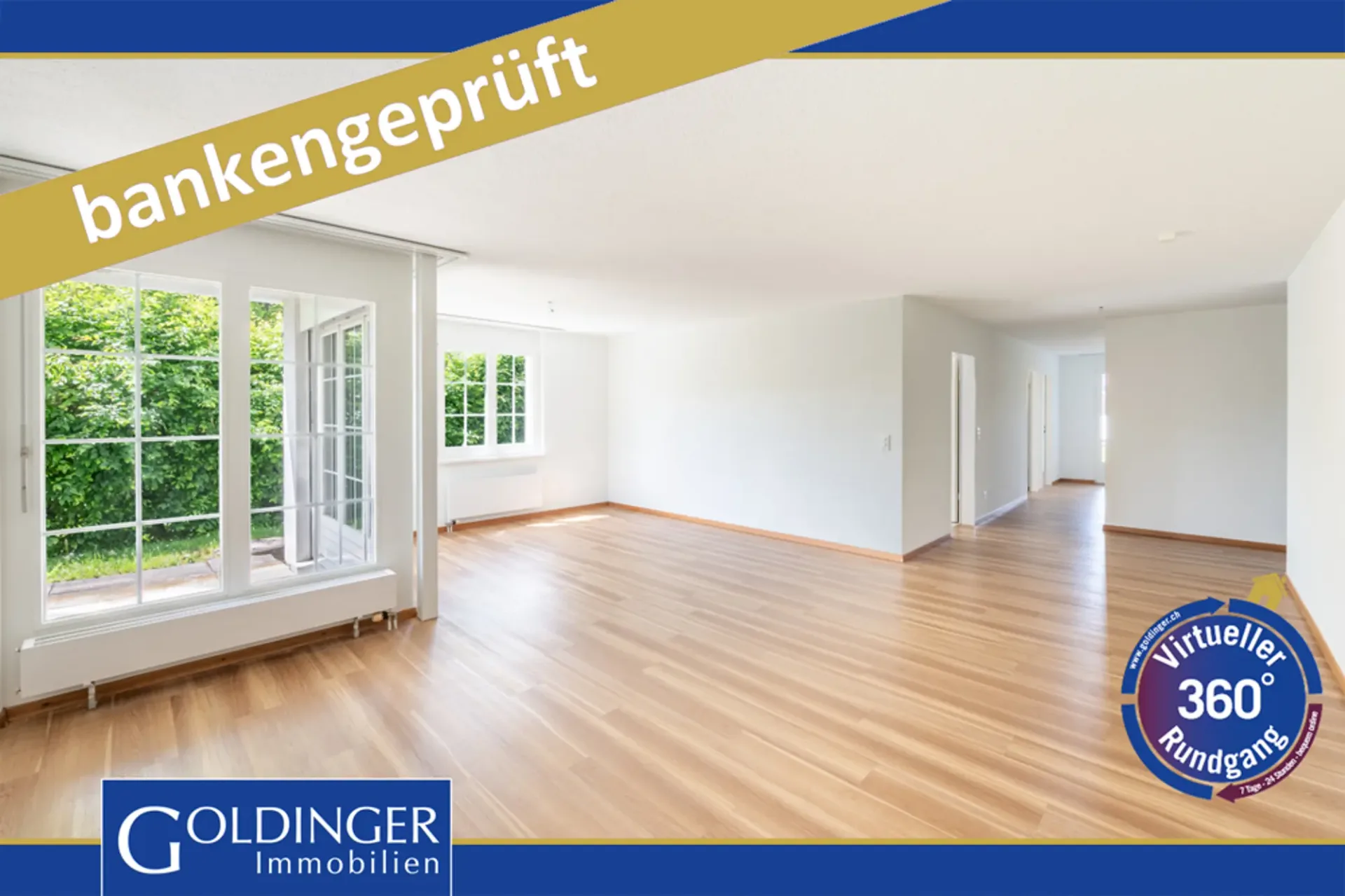 Bright ground floor apartment