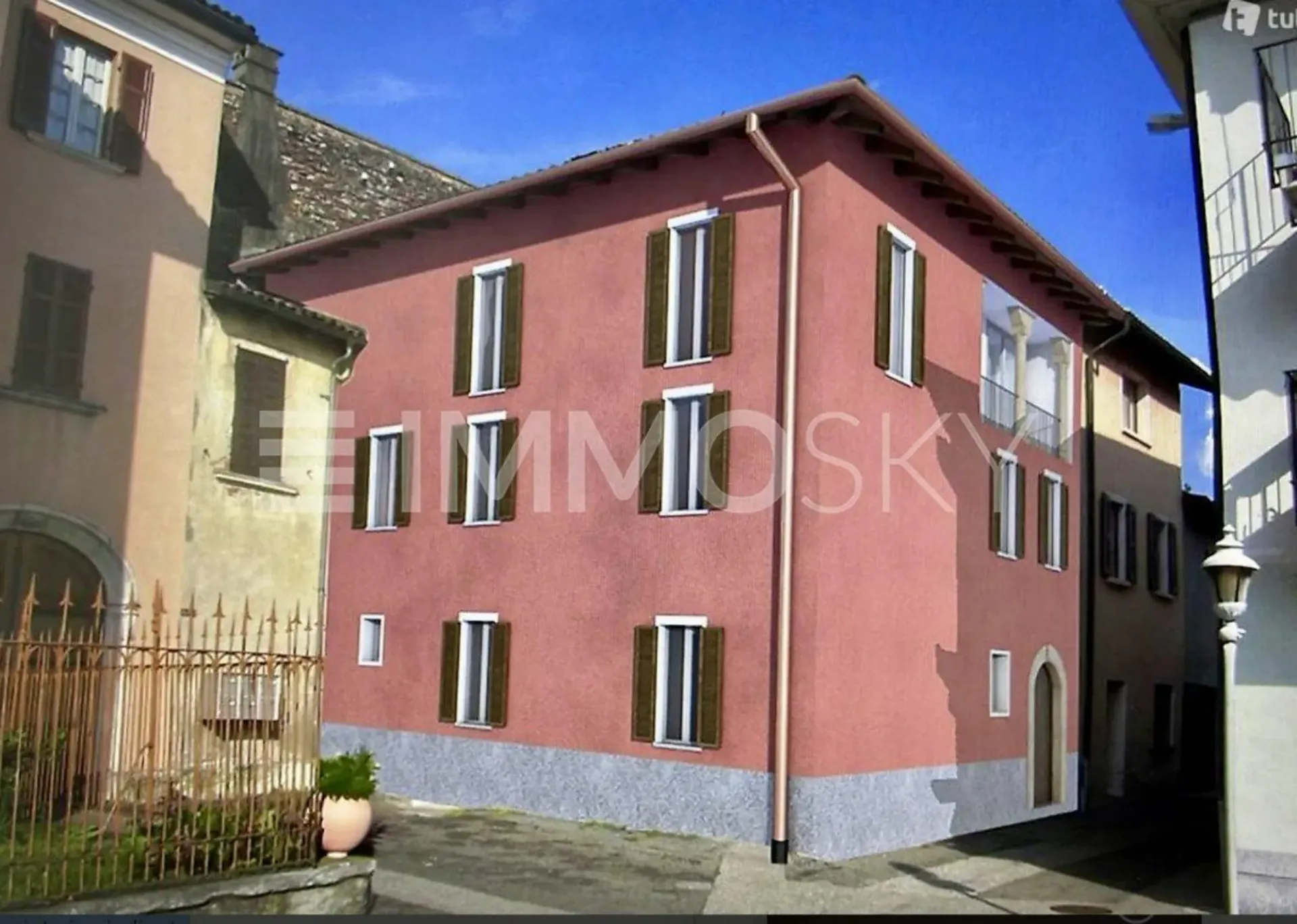 Eine zu vermietende Villa