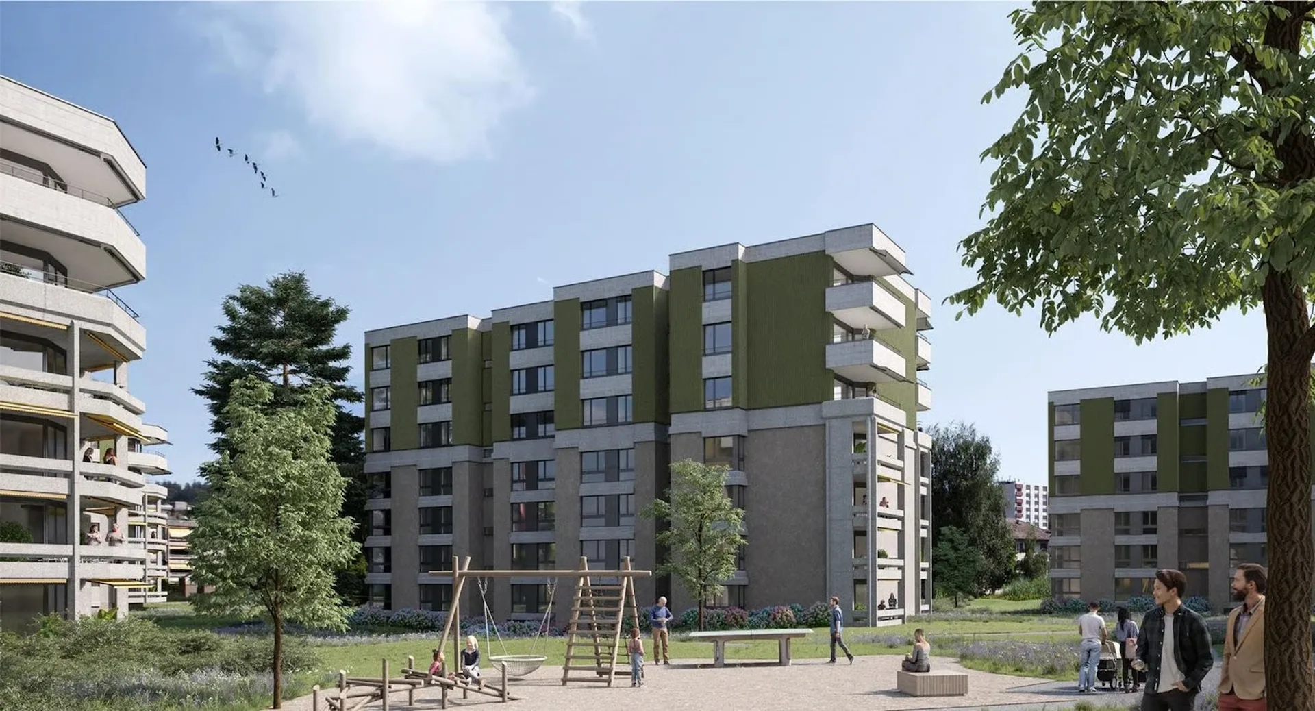 Moderne 2.5-Zimmer-Attikawohnung mit Weitblick in Ostermundigen