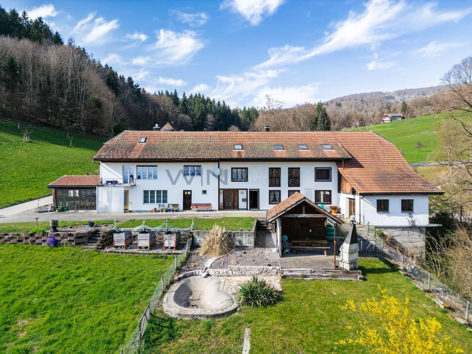 Wohnen, Arbeiten und Natur perfekt vereint
