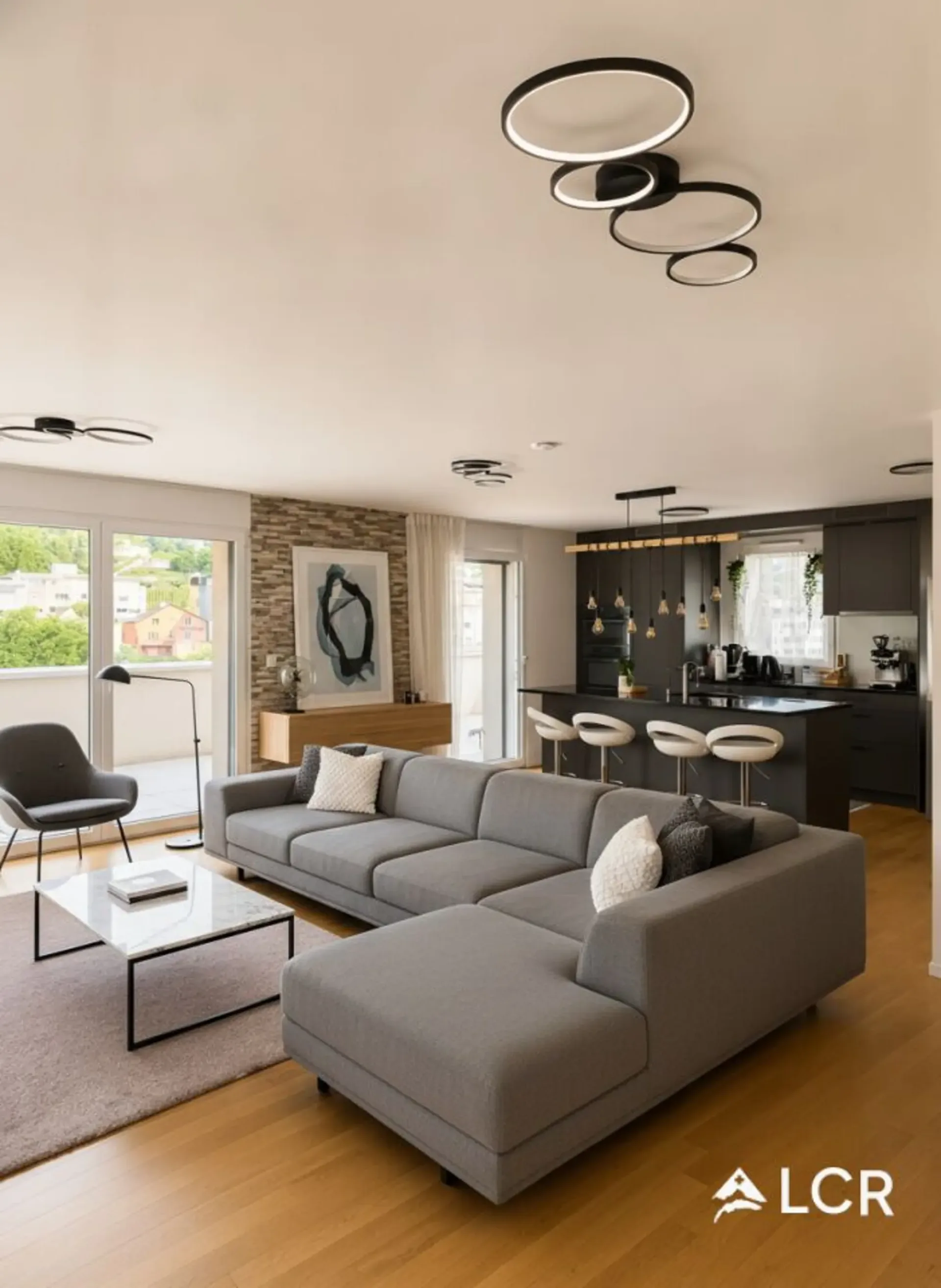 Magnifique Attique in Duplex mit 4.5 Zimmern / 3 Schlafzimmern / 3 Badezimmern / 1 großer Terrasse / atemberaubender Blick