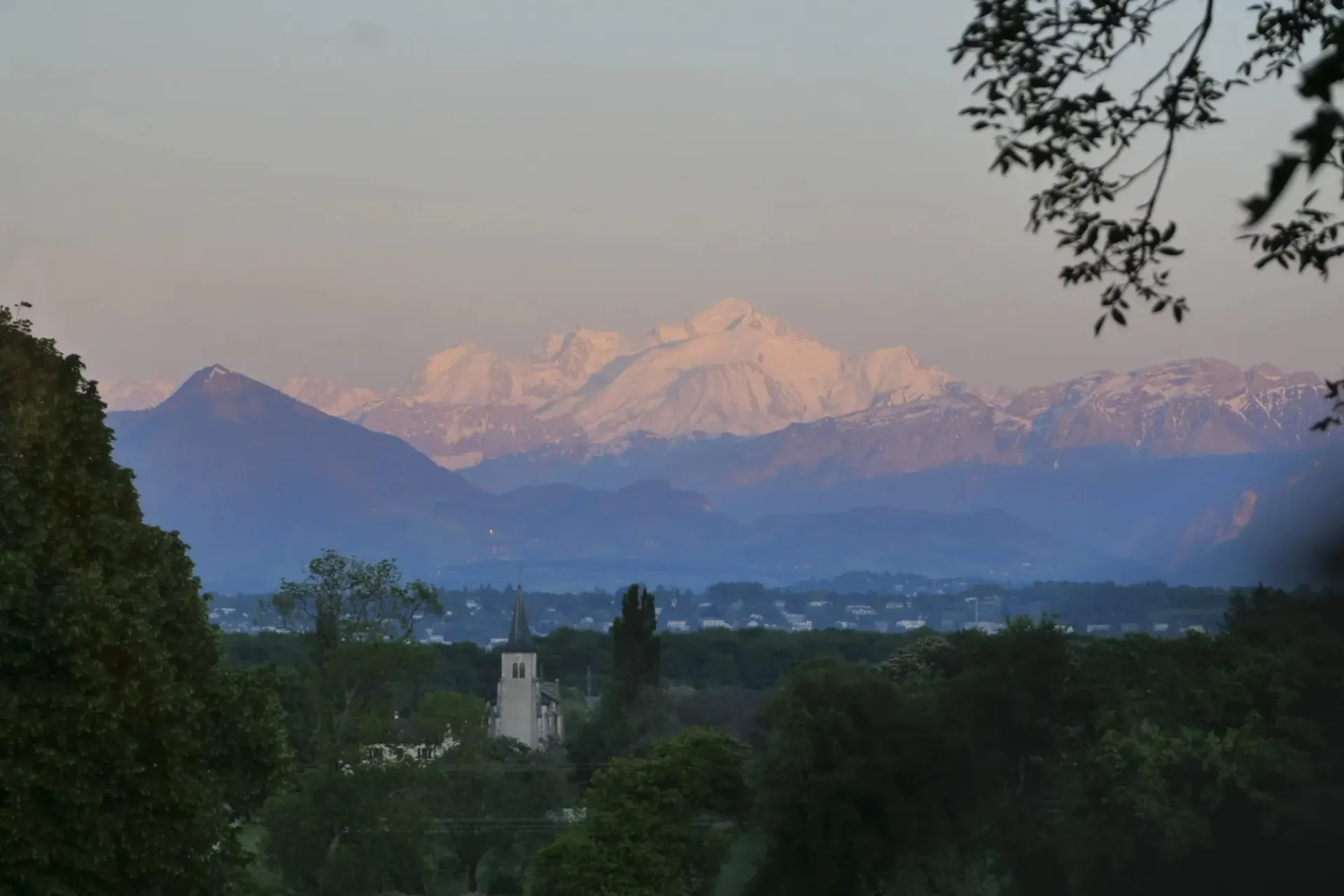 Haven of peace with a view of Mont Blanc