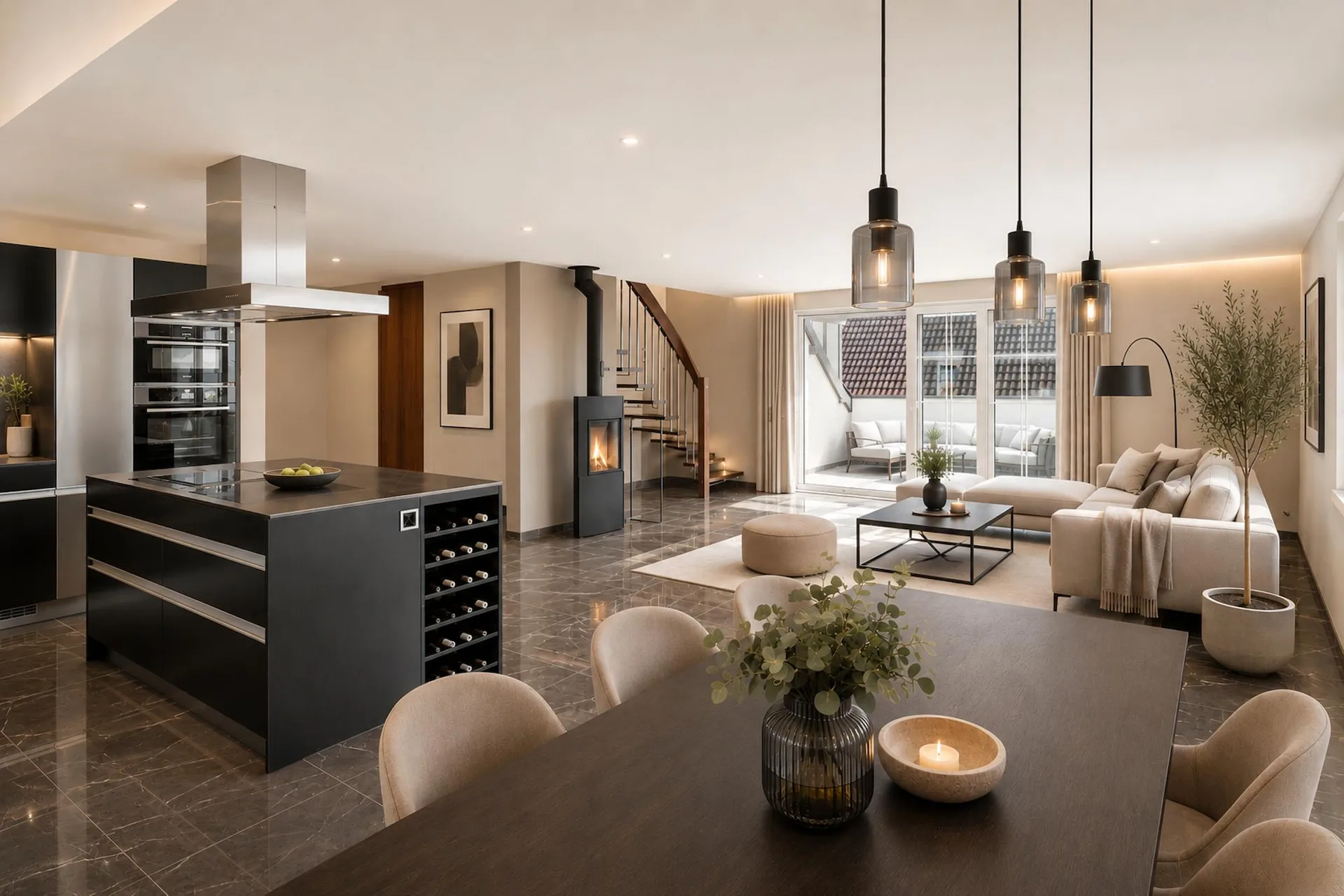 Licht. Raum. Lifestyle. ? Exklusive 5.5-Zimmer-Maisonette mit 180 m² Wohnfläche in Niederglatt
