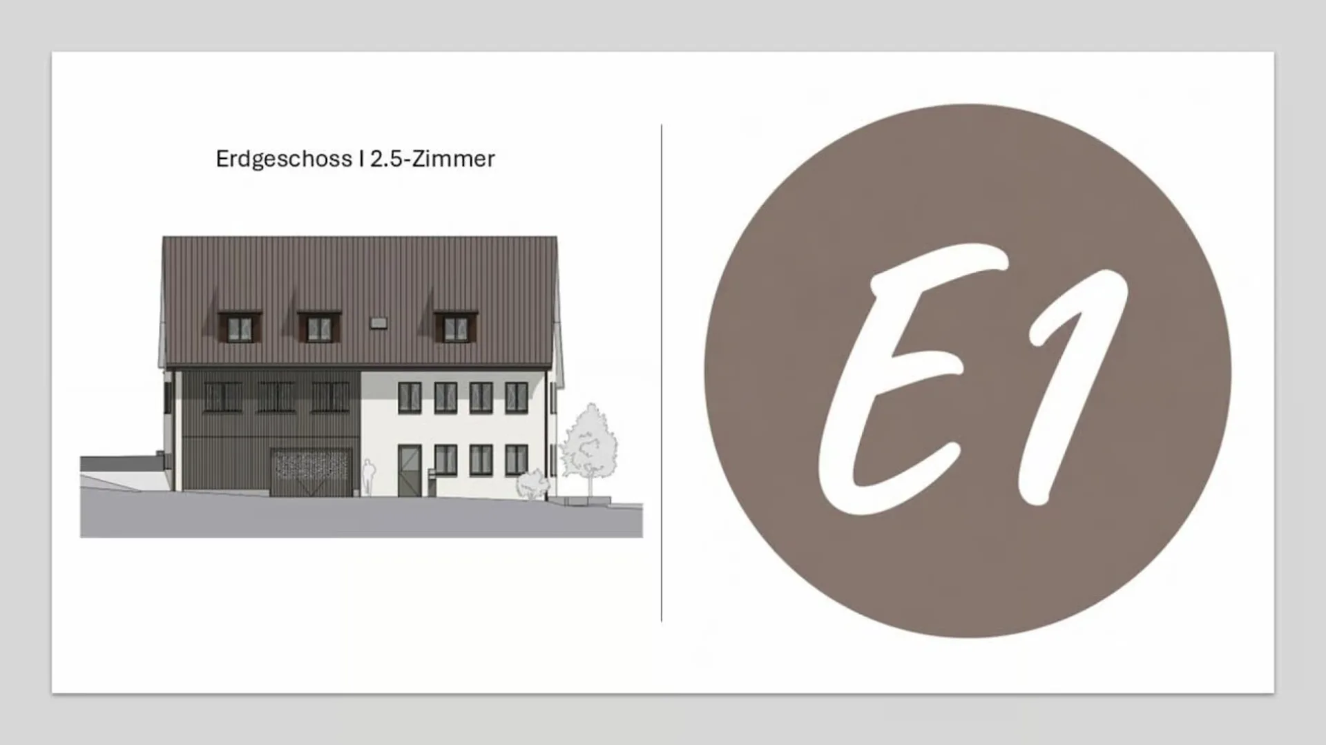 Mehrfamilienhaus "Bachblick" - Erdgeschosswohnung