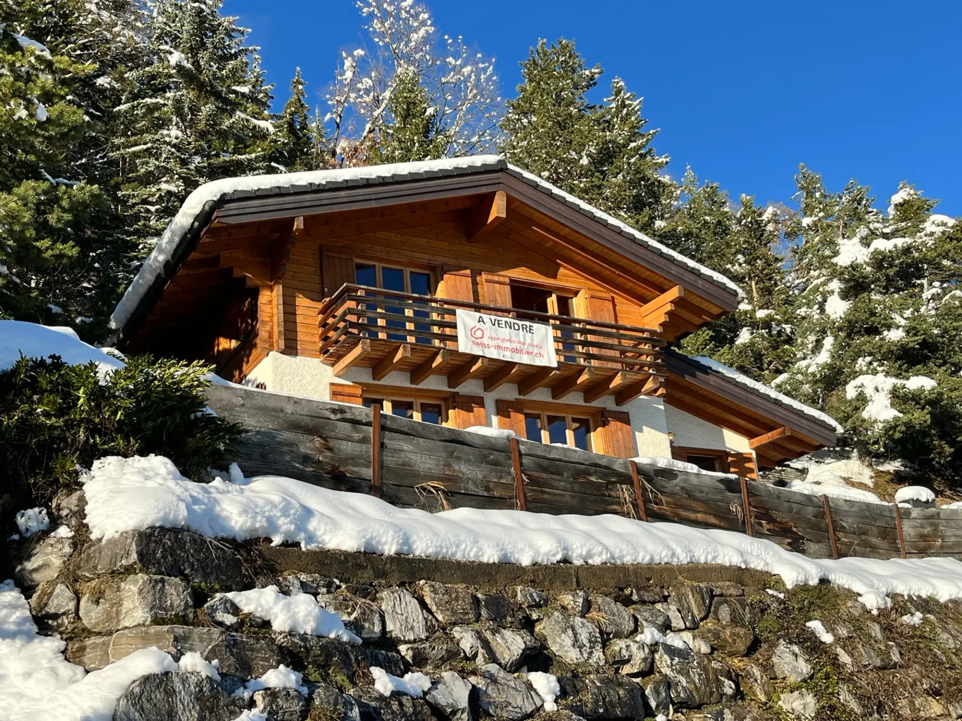 Chalet "Shambhala" - 3,5 Stück und 120 m2 - Aven (Conthey) - EXKLUSIVITÄT